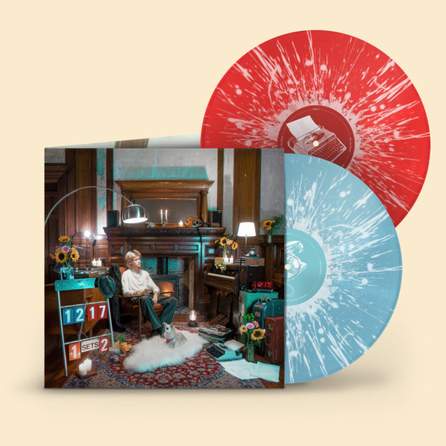 The Joy Hotel - Ceremony: Limited Blue / Red with White Splatter Vinyl 2LP