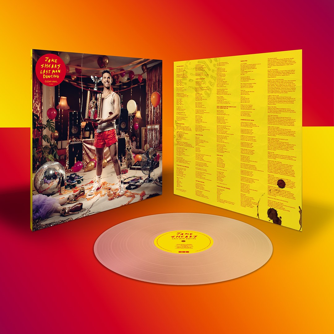 Jake Shears - Last Man Dancing: Clear Vinyl LP