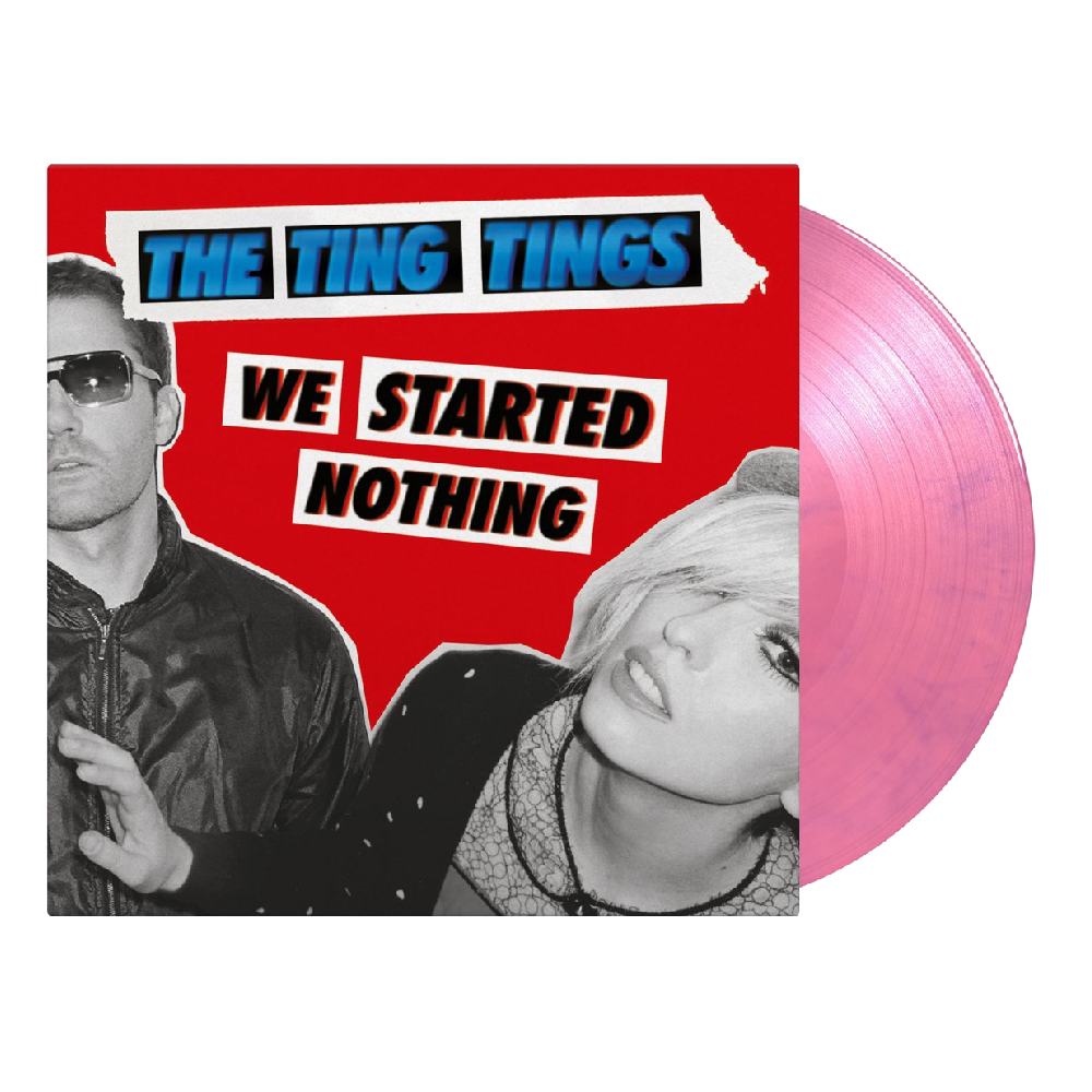 The Ting Tings - We Started Nothing Limited Edition Pink & Purple Marbled Vinyl