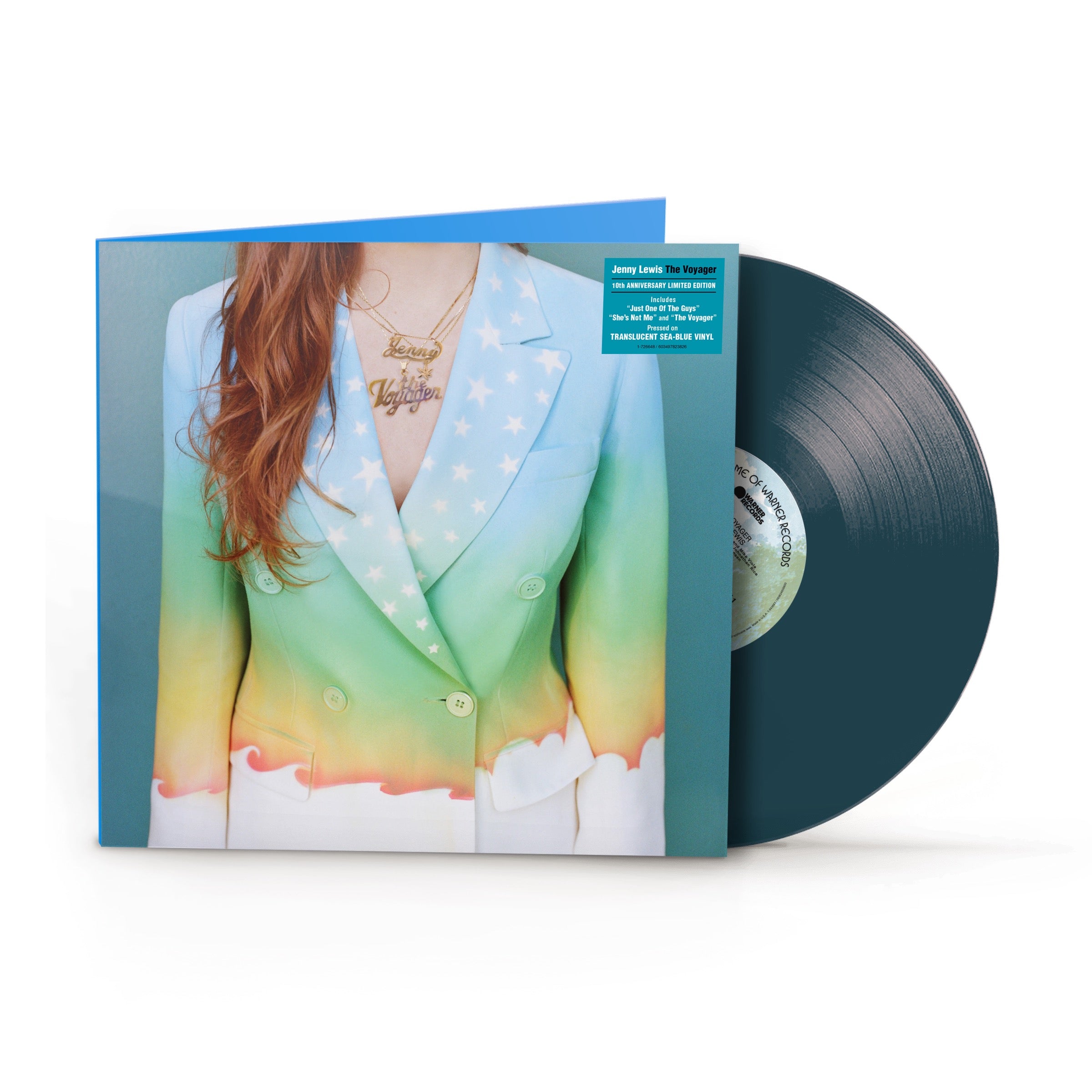 Jenny Lewis - The Voyager: Translucent Sea Blue Vinyl LP