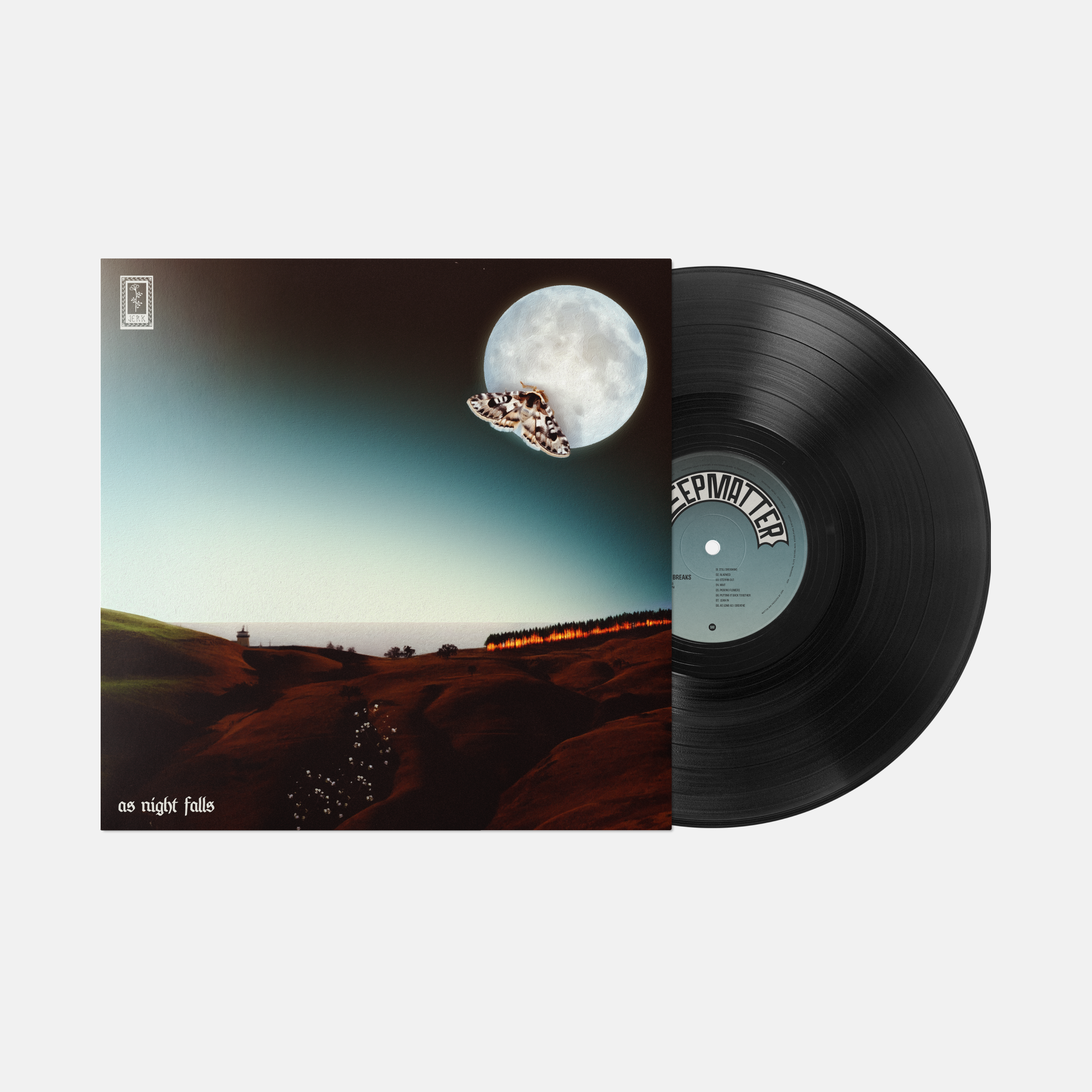 Jerk - as night falls • as day breaks: Gatefold Vinyl LP