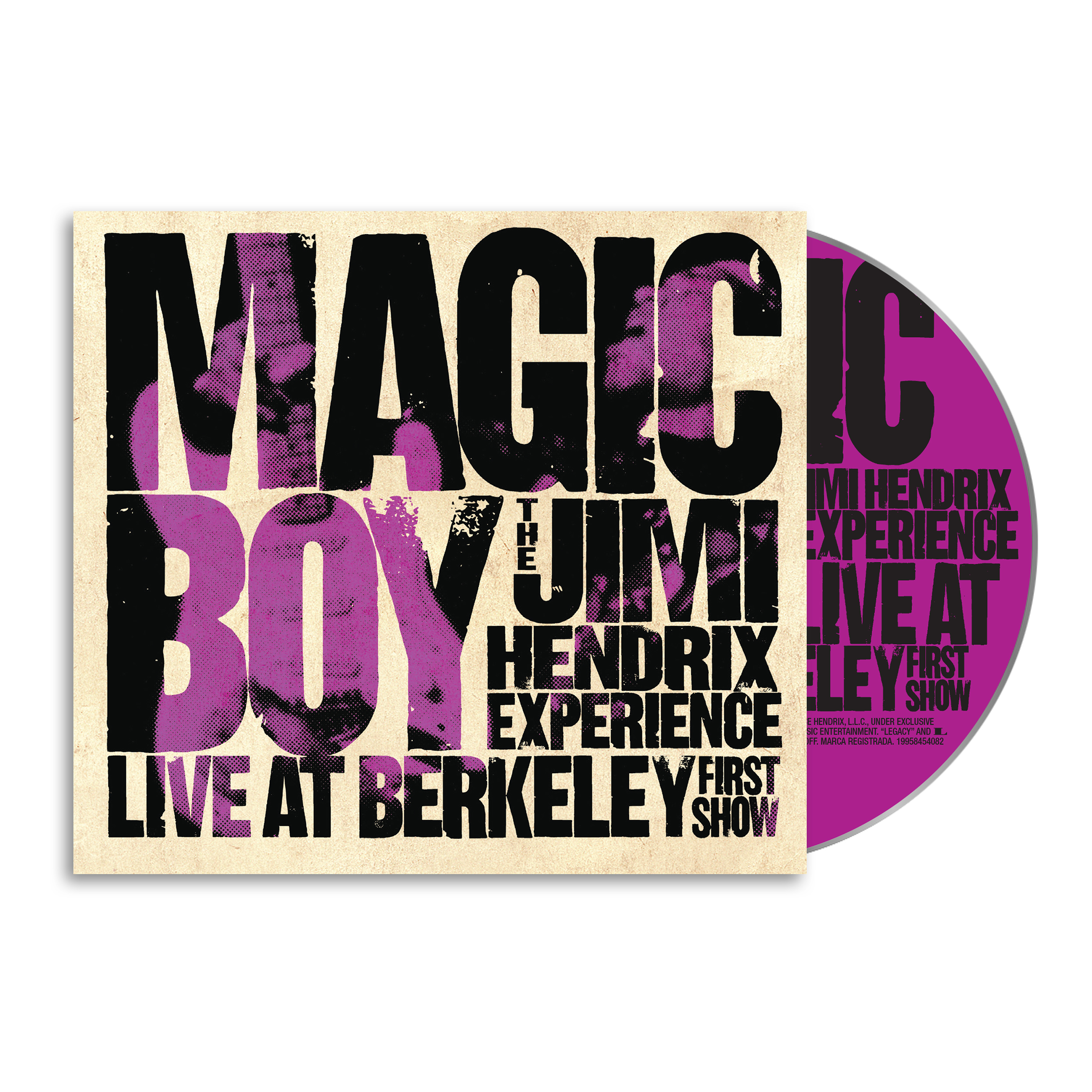 Jimi Hendrix Experience - Magic Boy - Live at Berkeley, 1st Show: CD