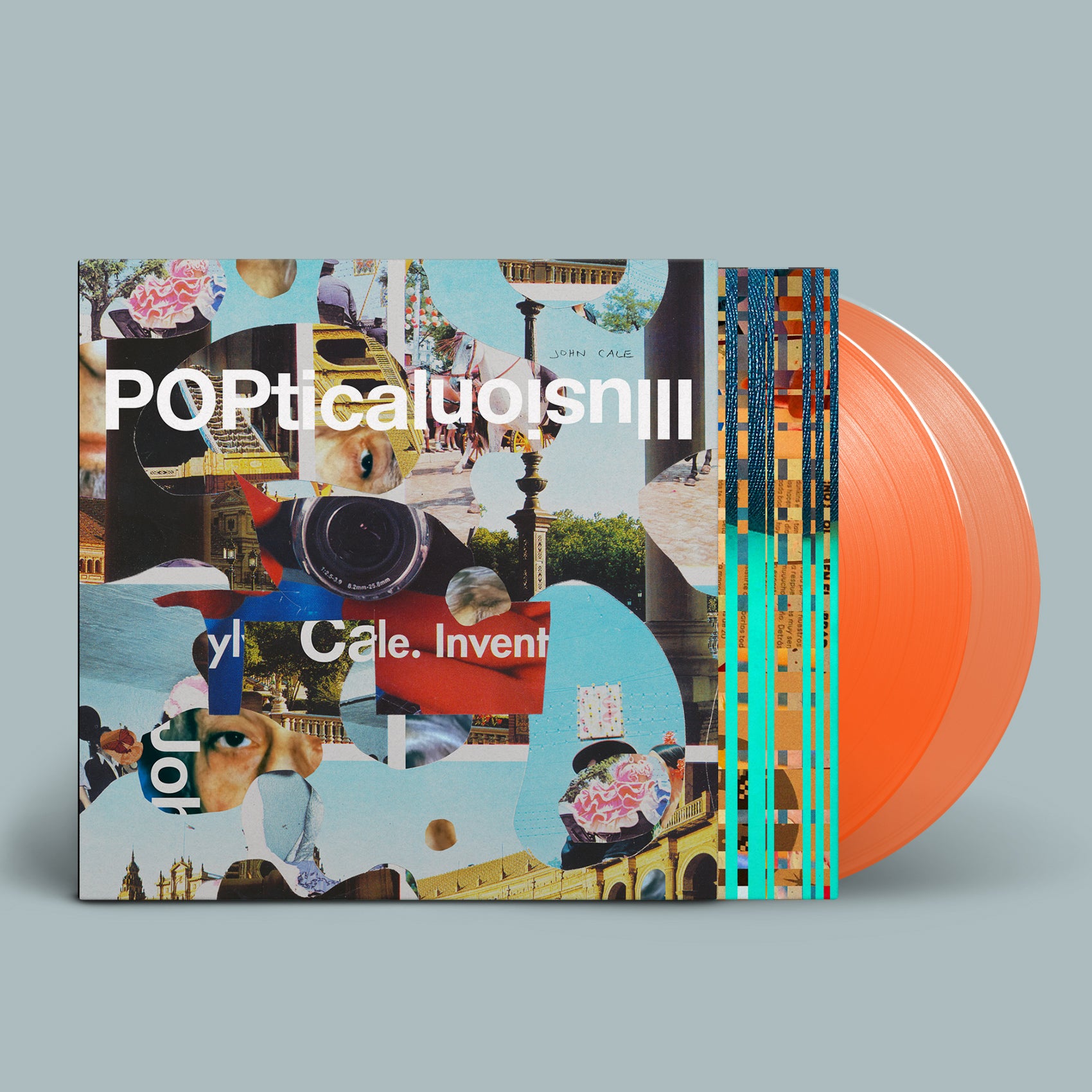 John Cale - POPtical Illusion: Limited Orange Vinyl 2LP