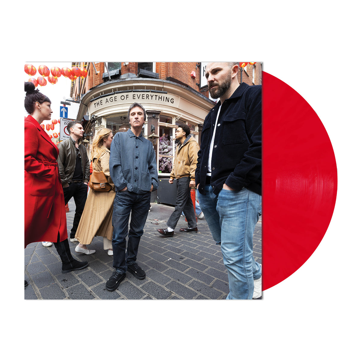 Johnny Marr - The Age of Everything: Red Vinyl LP & Signed Print ...