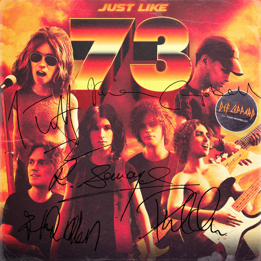 Just Like 73: Exclusive Blue Vinyl 7" + Signed Art Card