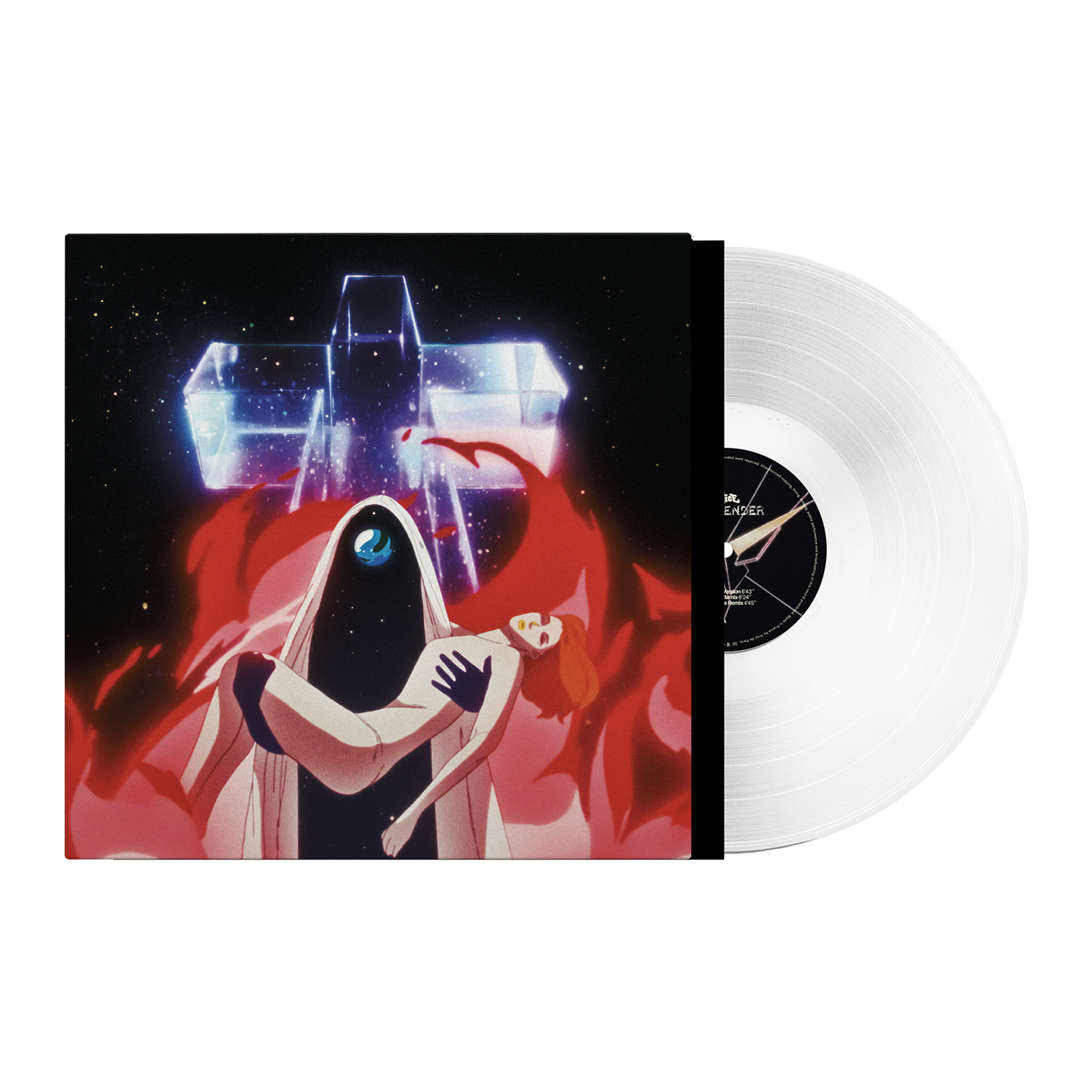 Justice - Neverender Remixes: Crystal Clear Vinyl 12" EP