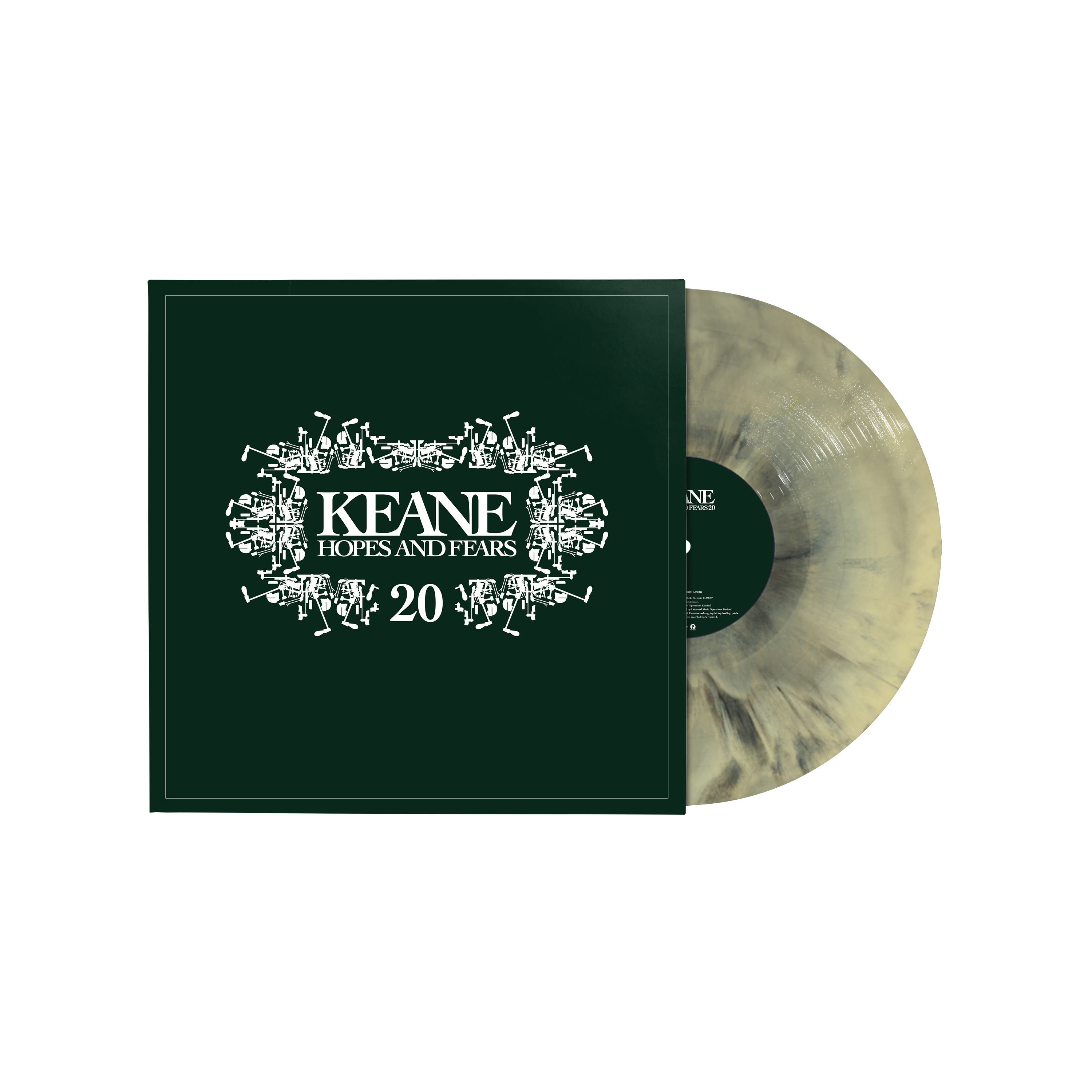 Keane - 20th Anniversary Hopes and Fears Limited Galaxy Vinyl LP