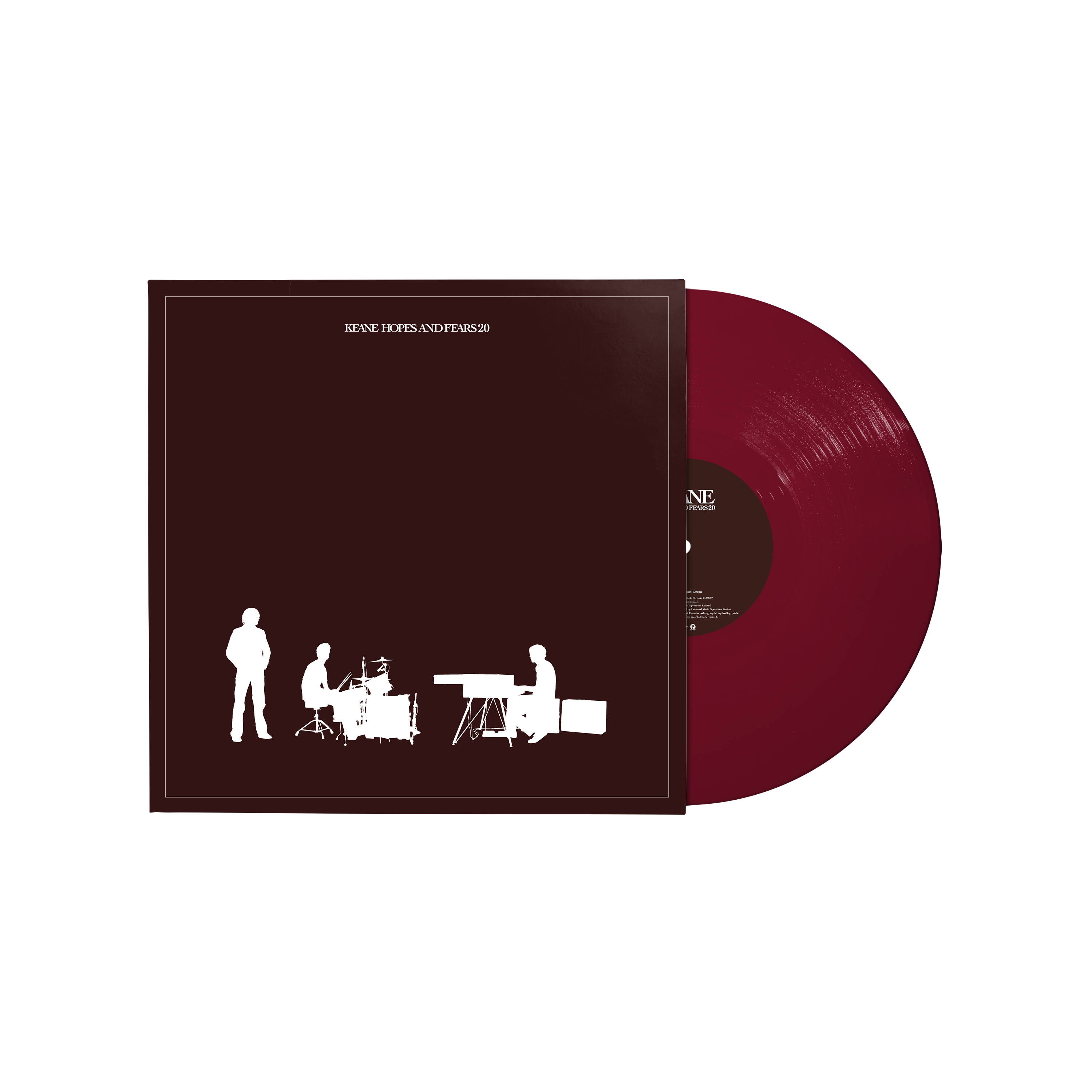 Keane - Hopes and Fears: Limited Burgundy Vinyl LP