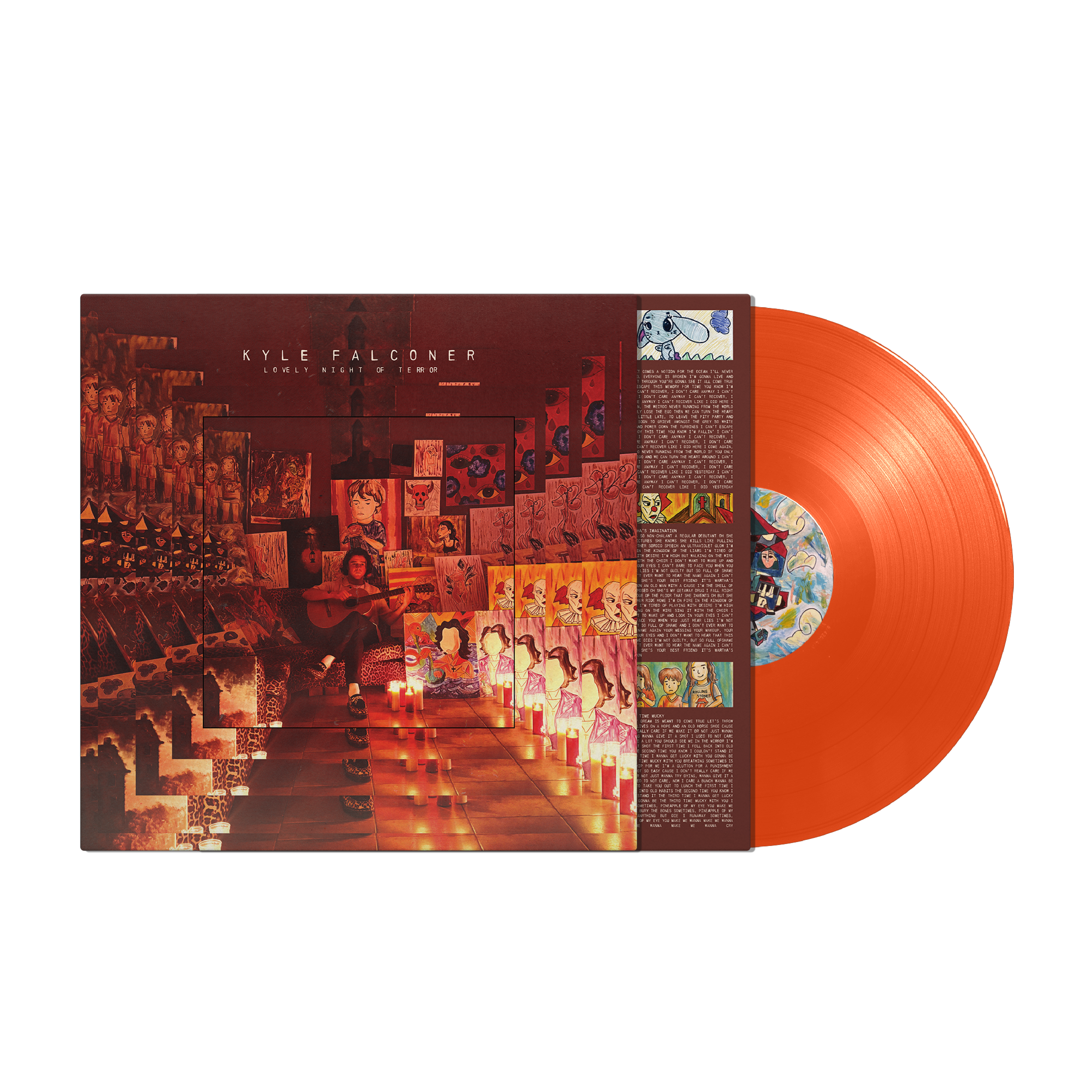 Kyle Falconer - Lovely Night Of Terror: Gatefold Orange Vinyl LP
