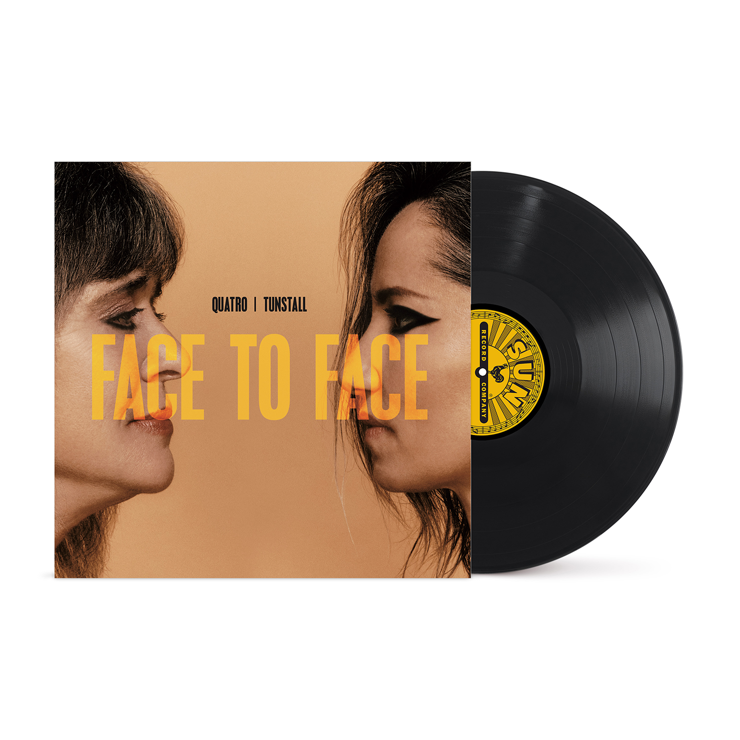 Suzi Quatro, KT Tunstall - Face To Face: Black Gatefold Vinyl LP