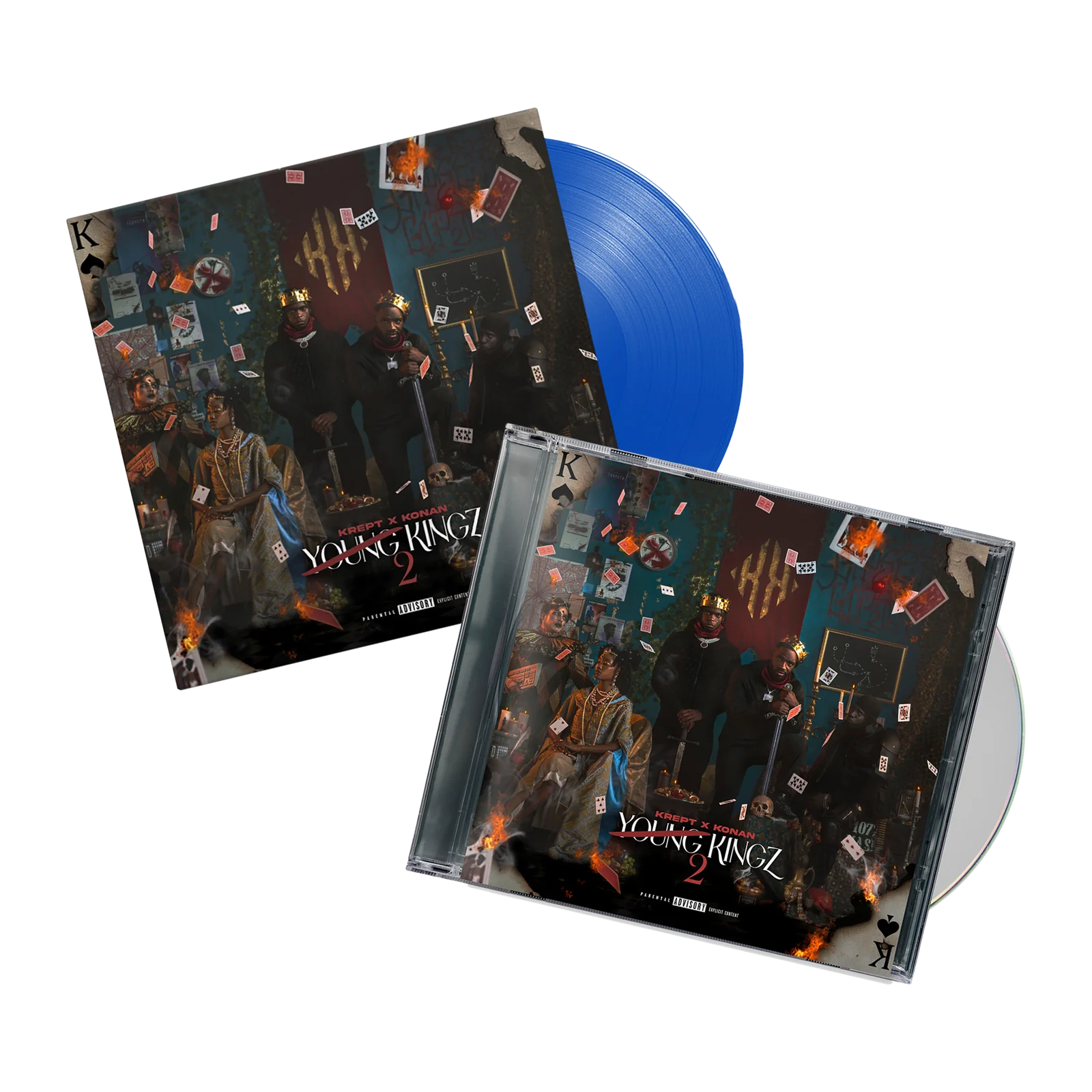 Young Kingz II: Blue Vinyl LP + CD