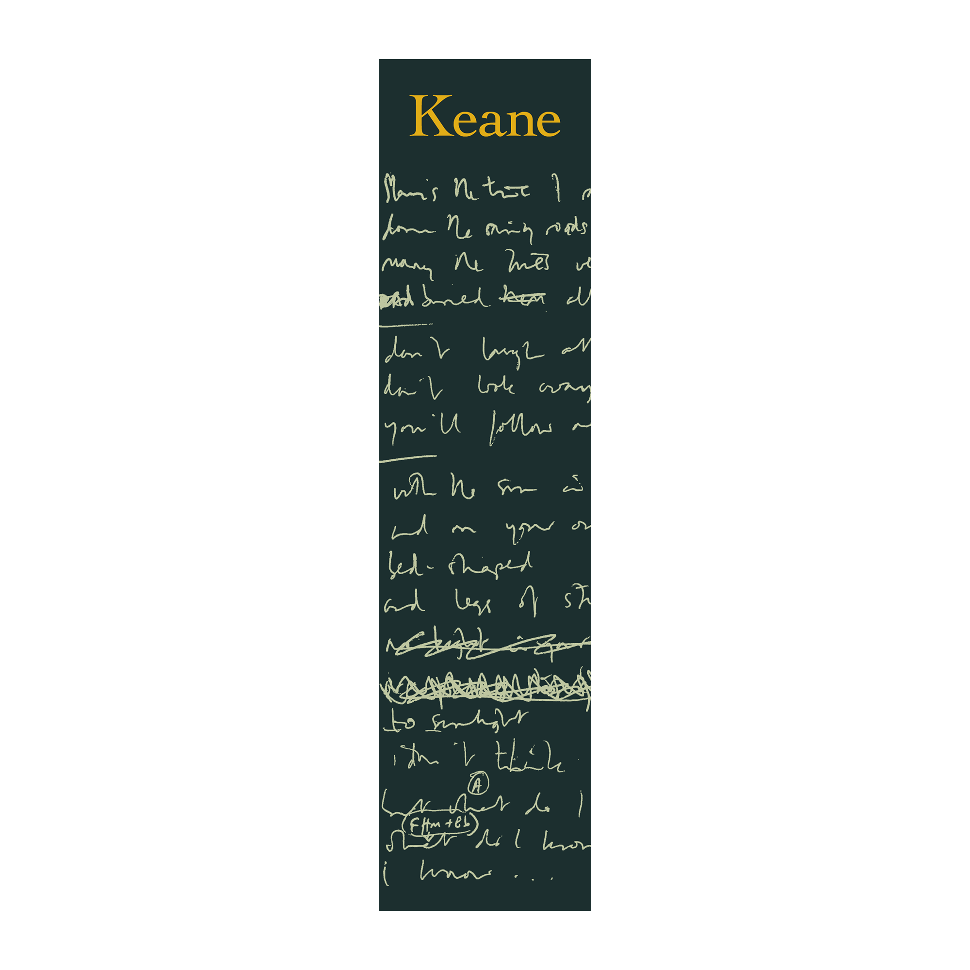 Keane - Hopes and Fears Bookmark (Online Exclusive)