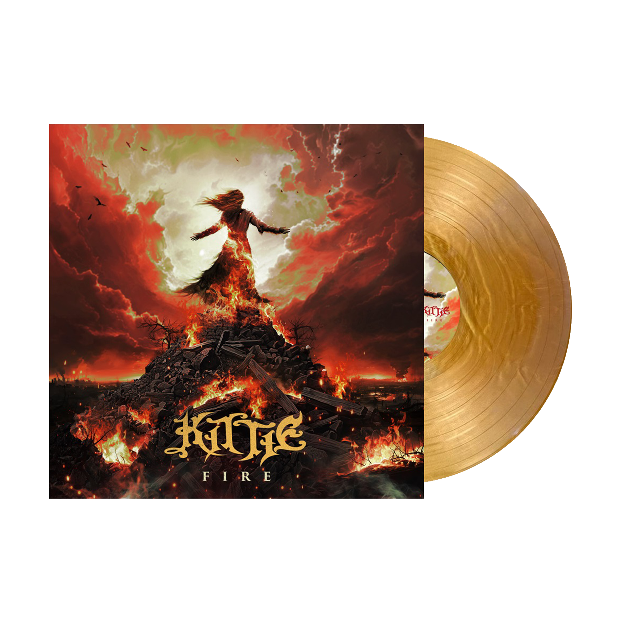 Kittie - Fire: Limited Gold Nugget Vinyl LP