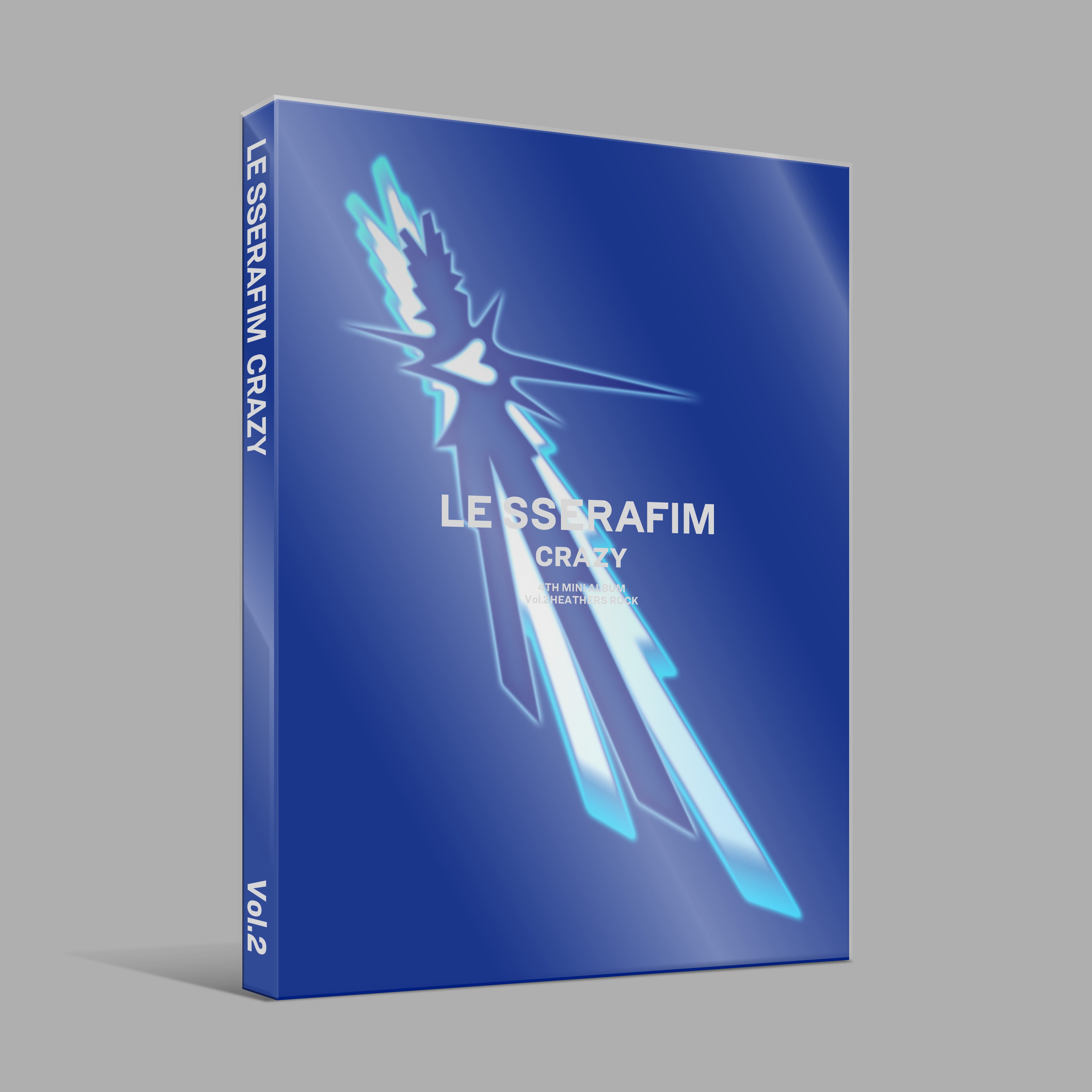 LE SSERAFIM - CRAZY (Heathers Rock Version): CD