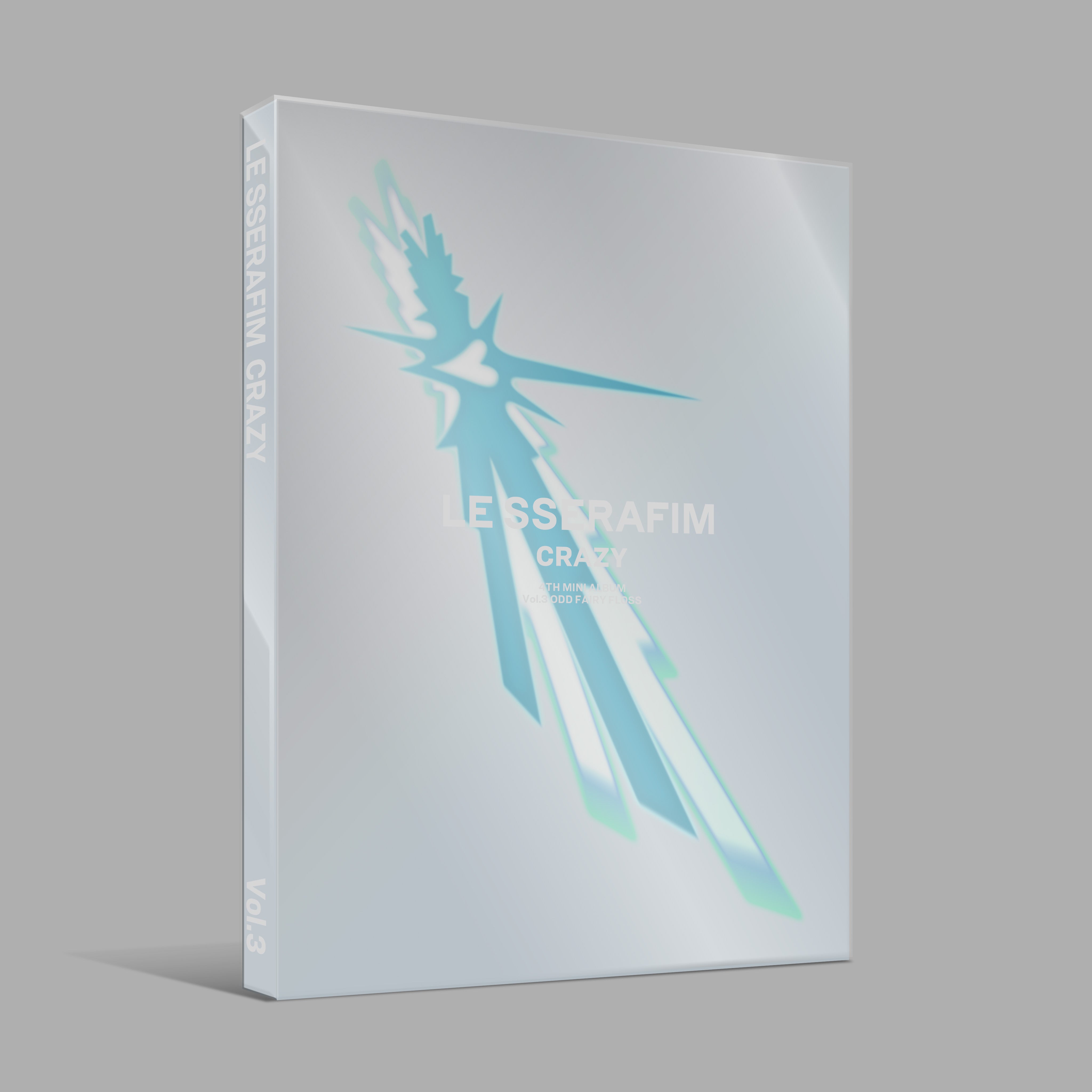 LE SSERAFIM - CRAZY (Odd Fairy Floss Version): CD