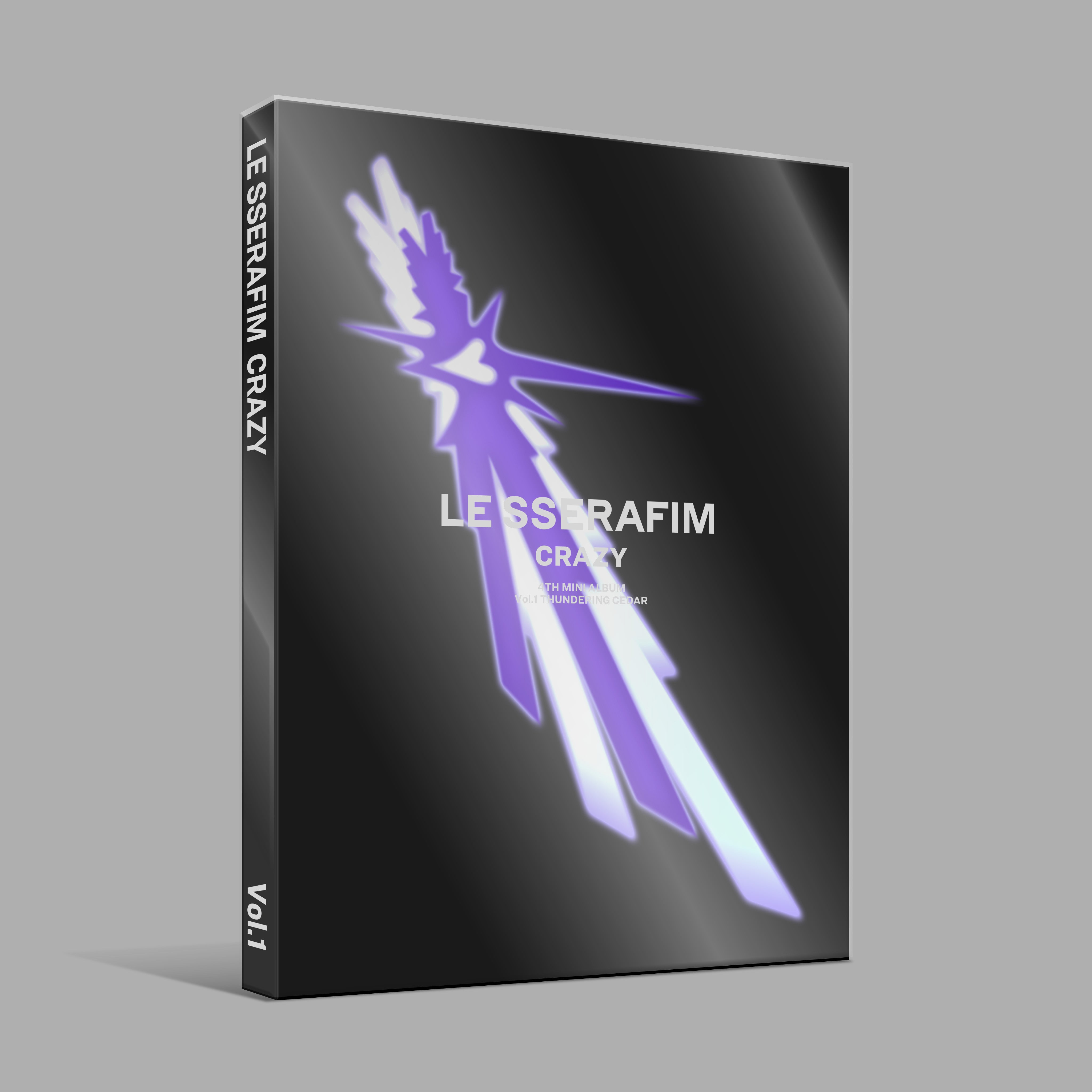 LE SSERAFIM - CRAZY (Thundering Cedar Version): CD