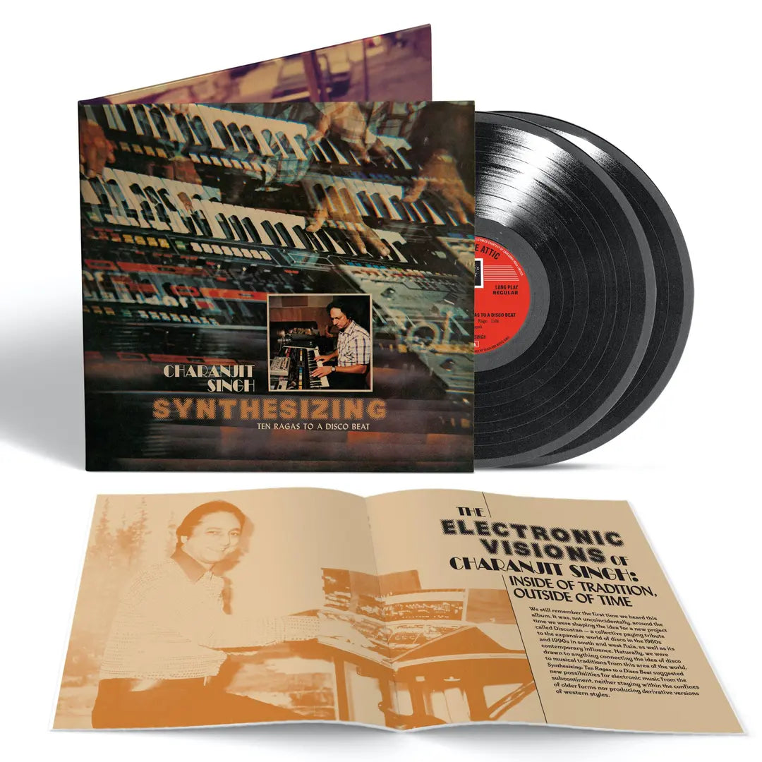 Charanjit Singh - Synthesizing Ten Ragas to a Disco Beat: Vinyl 2LP
