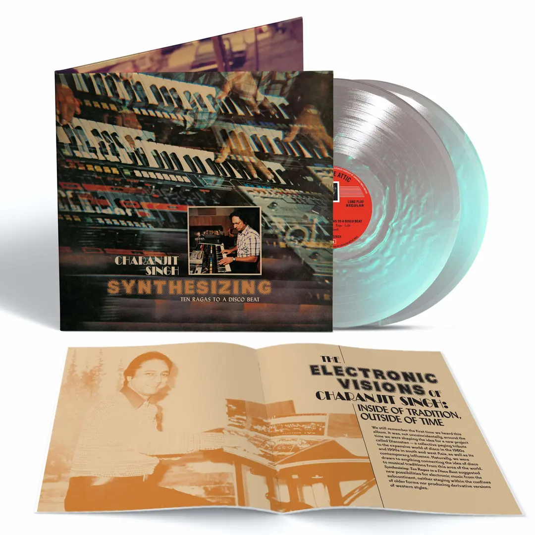 Charanjit Singh - Synthesizing Ten Ragas to a Disco Beat: Pearlescent Transcendent Future Vinyl 2LP