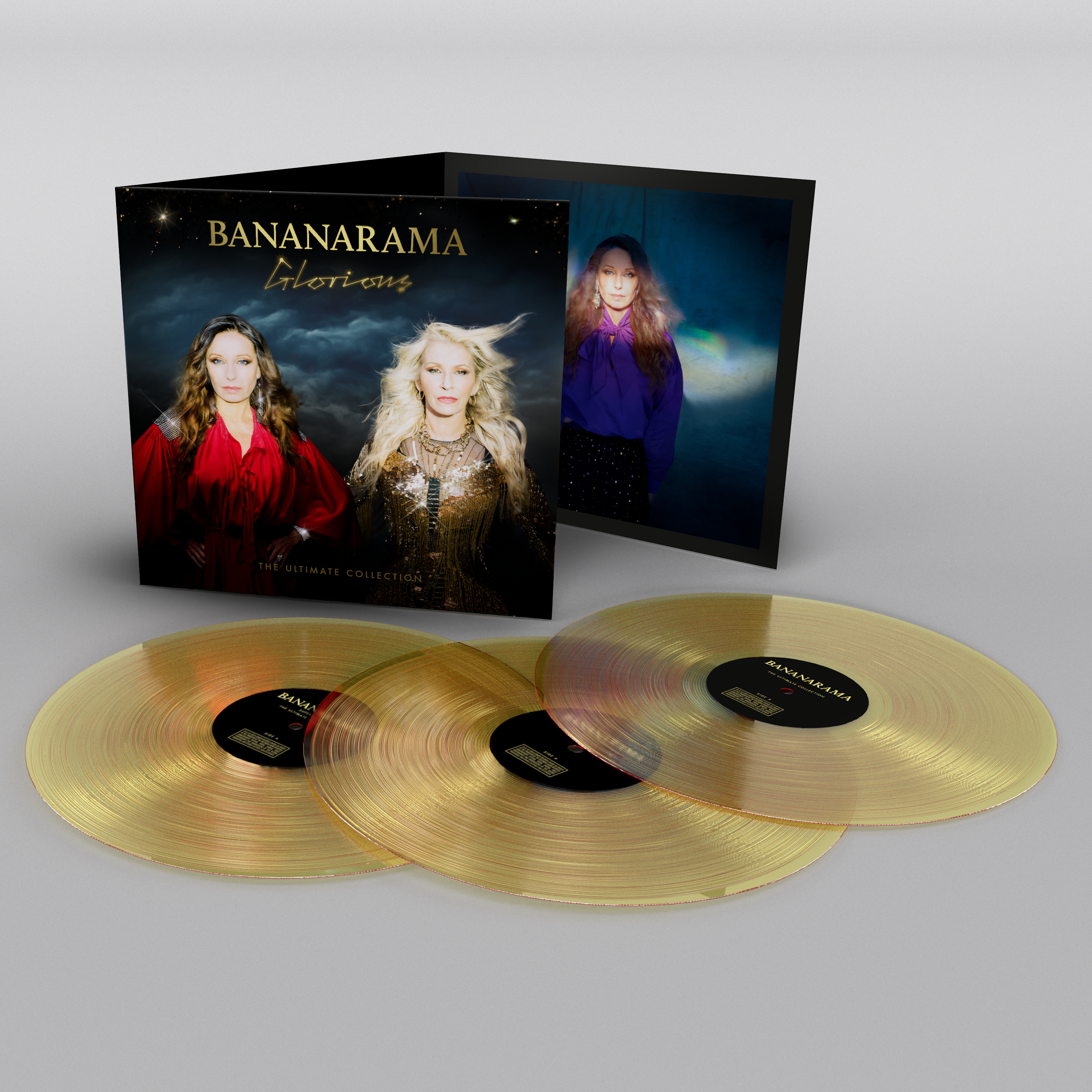 Glorious - The Ultimate Collection (Collector's Edition): Transparent Gold Vinyl 3LP + Signed Print