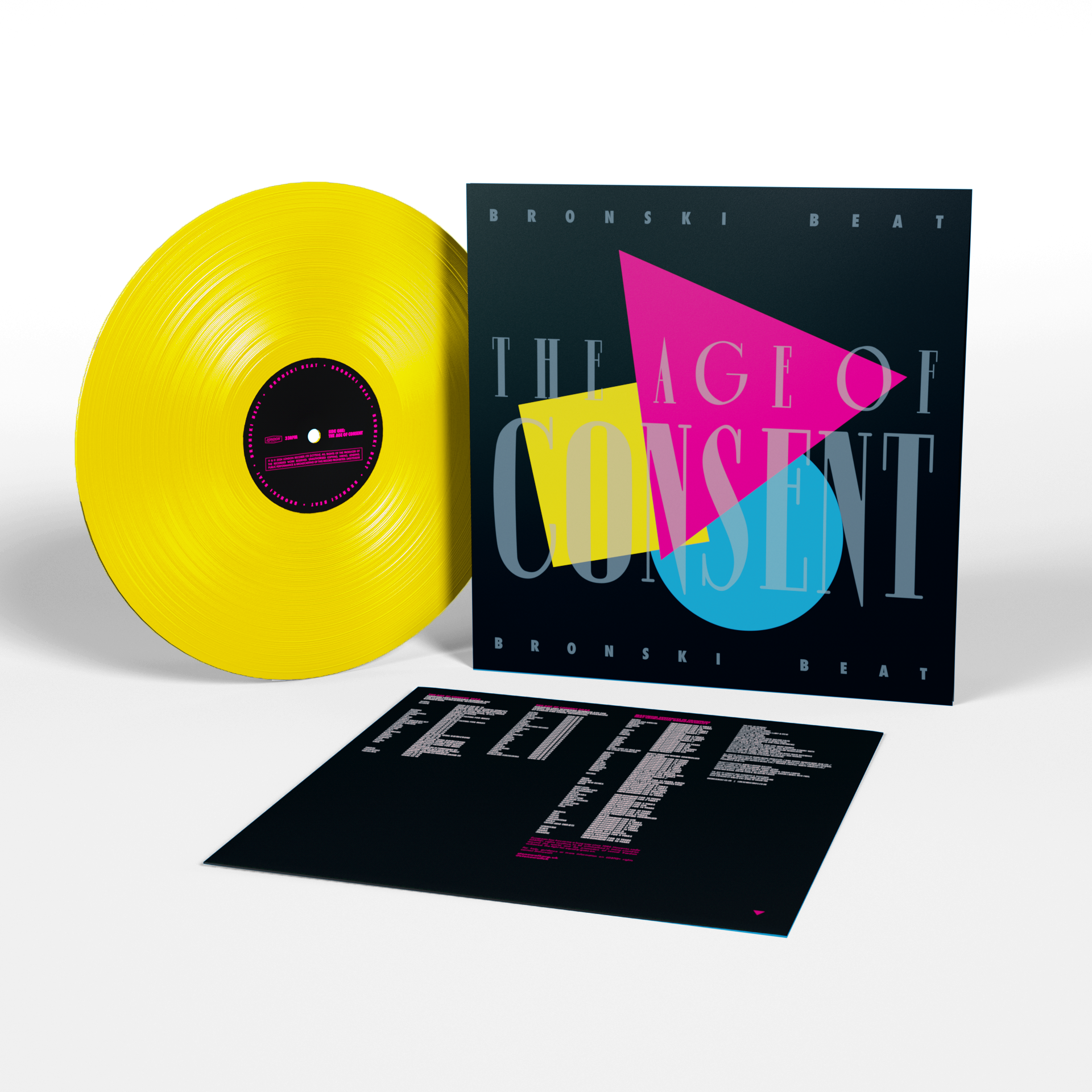 Bronski Beat - The Age of Consent (40th Anniversary Edition): Limited Yellow Vinyl LP