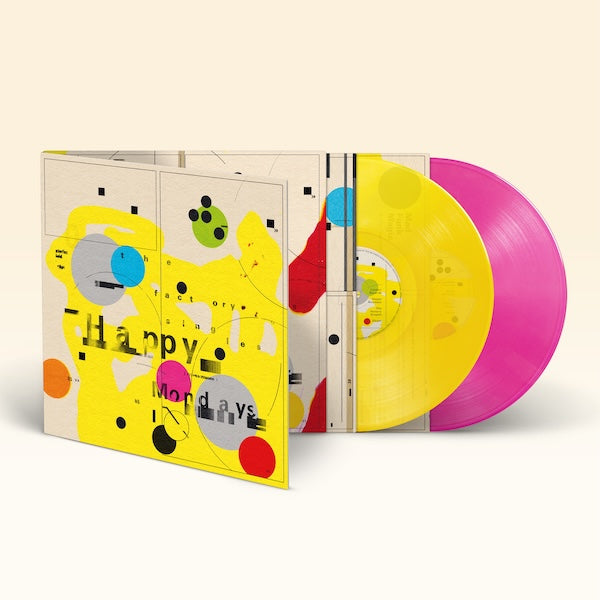 Happy Mondays - The Factory Singles: Yellow & Magenta Vinyl 2LP