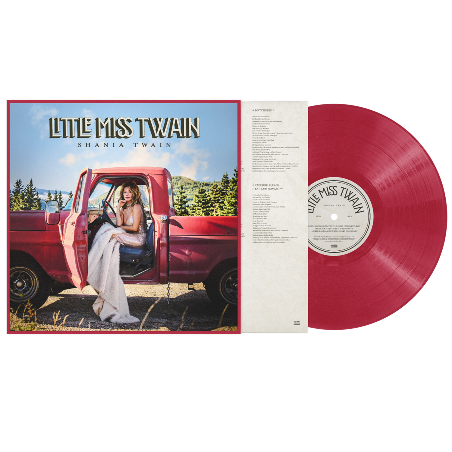 Shania Twain - Little Miss Twain (Rosie Red Vinyl)
