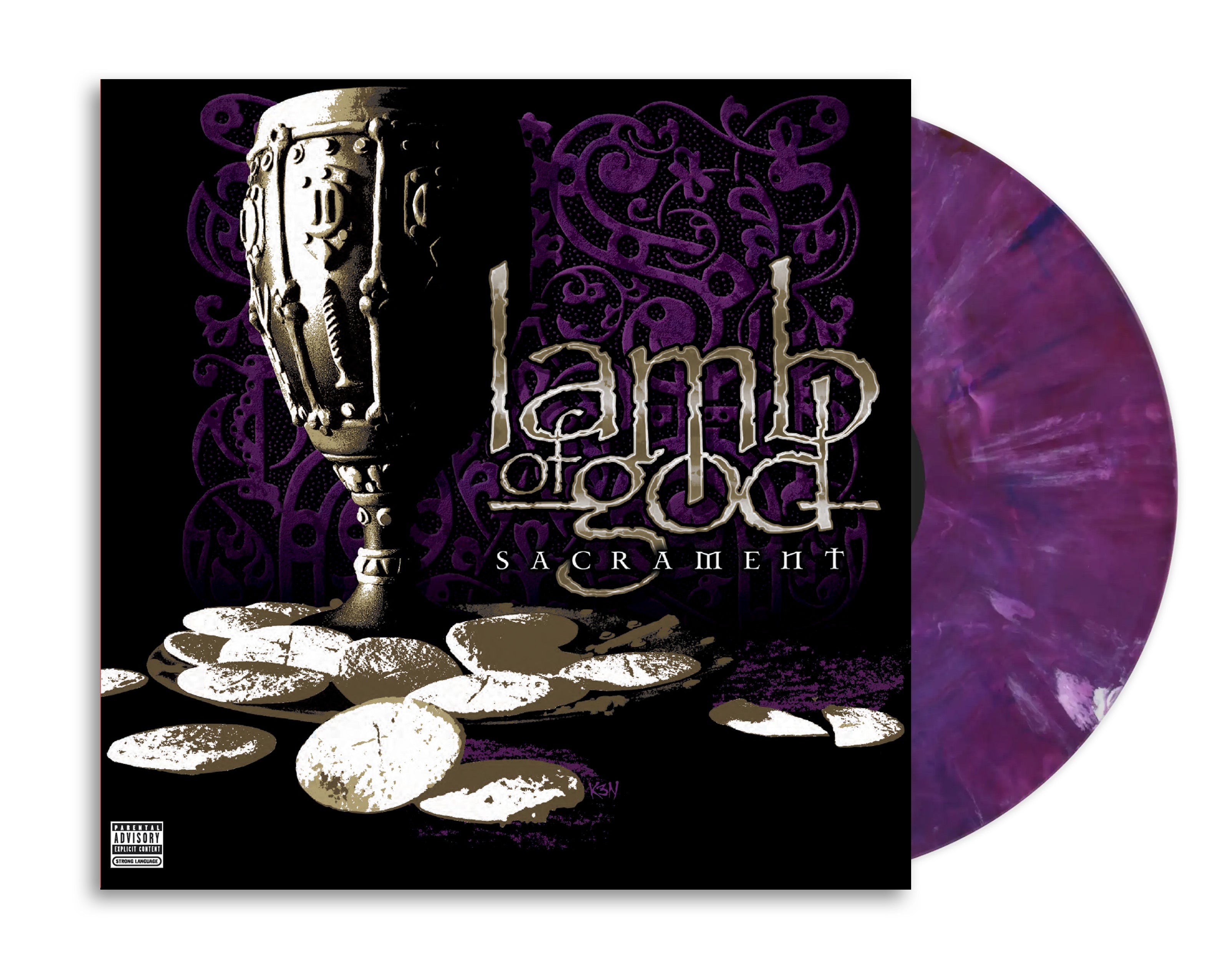 Lamb of God - Sacrament (20th Anniversary): Purple Marble Vinyl LP