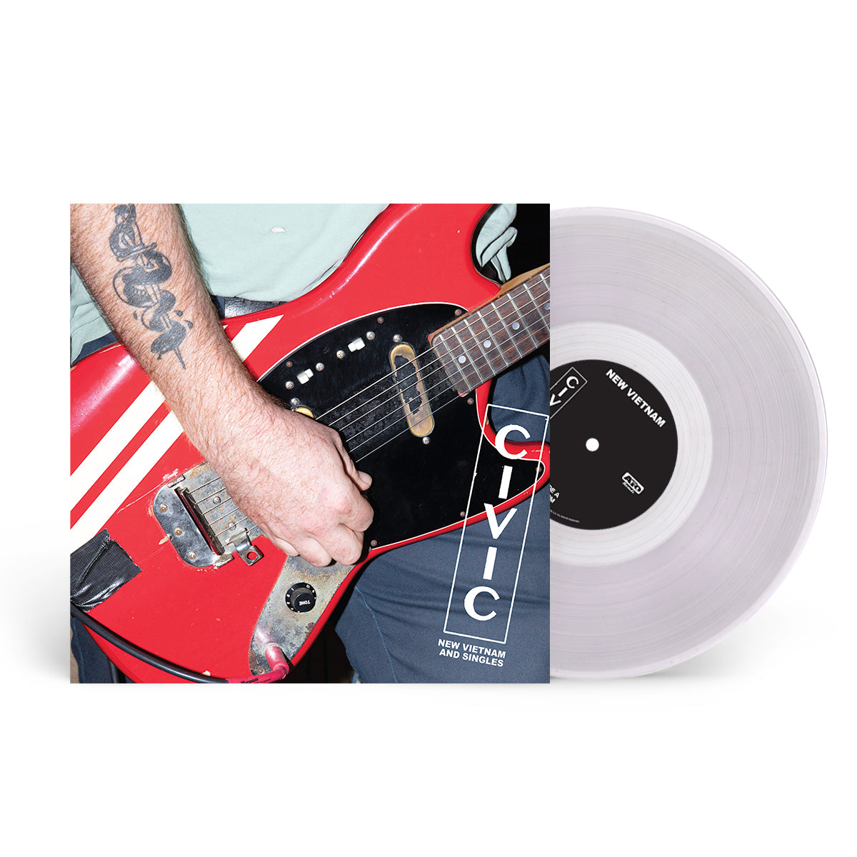 CIVIC - New Vietnam & Singles: Clear Vinyl LP