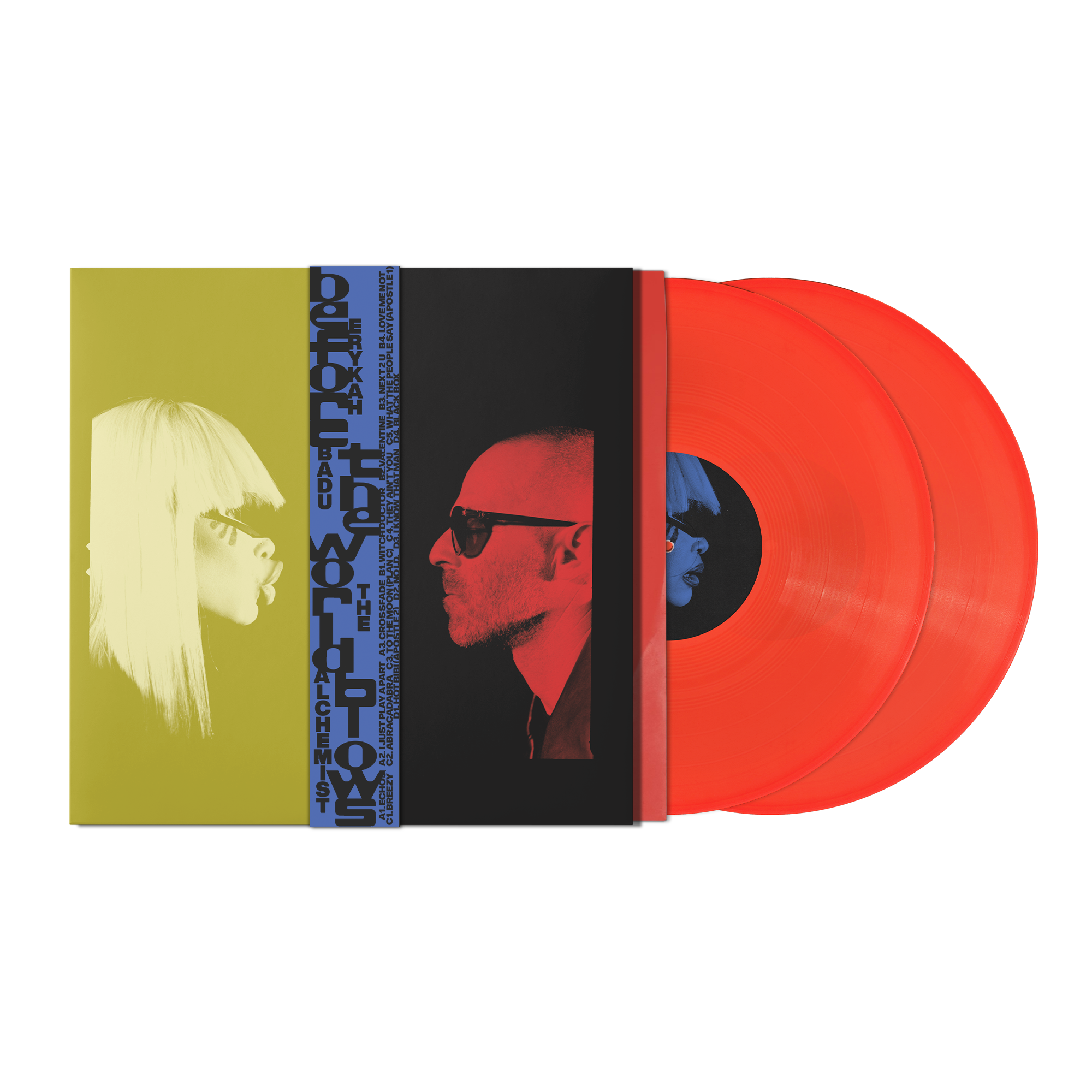 Erykah Badu & The Alchemist - Before the World Blows: Neon Orange Vinyl 2LP