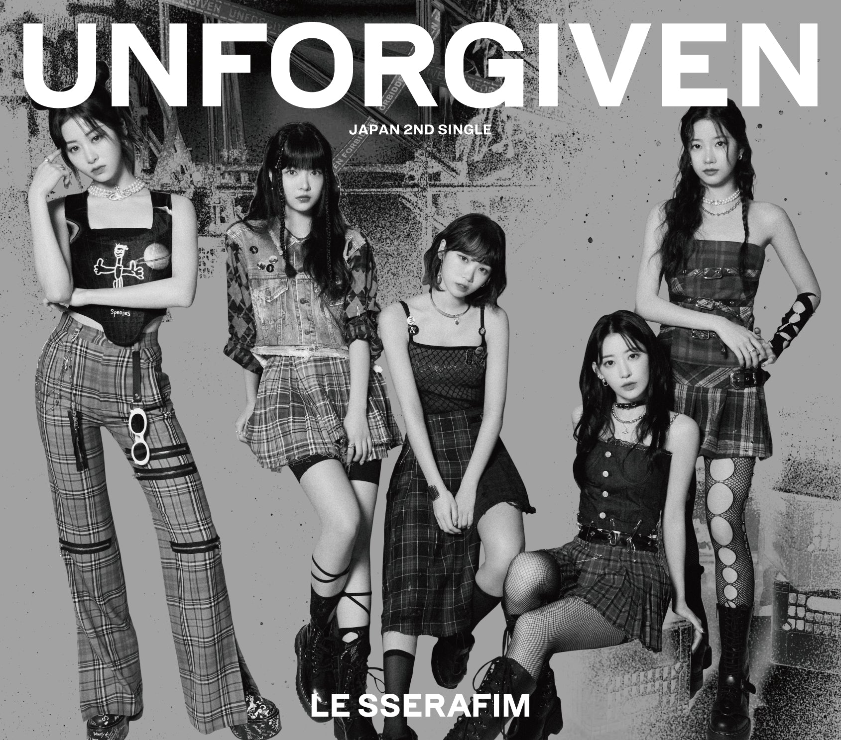 LE SSERAFIM - UNFORGIVEN: CD + DVD (Limited Edition B)