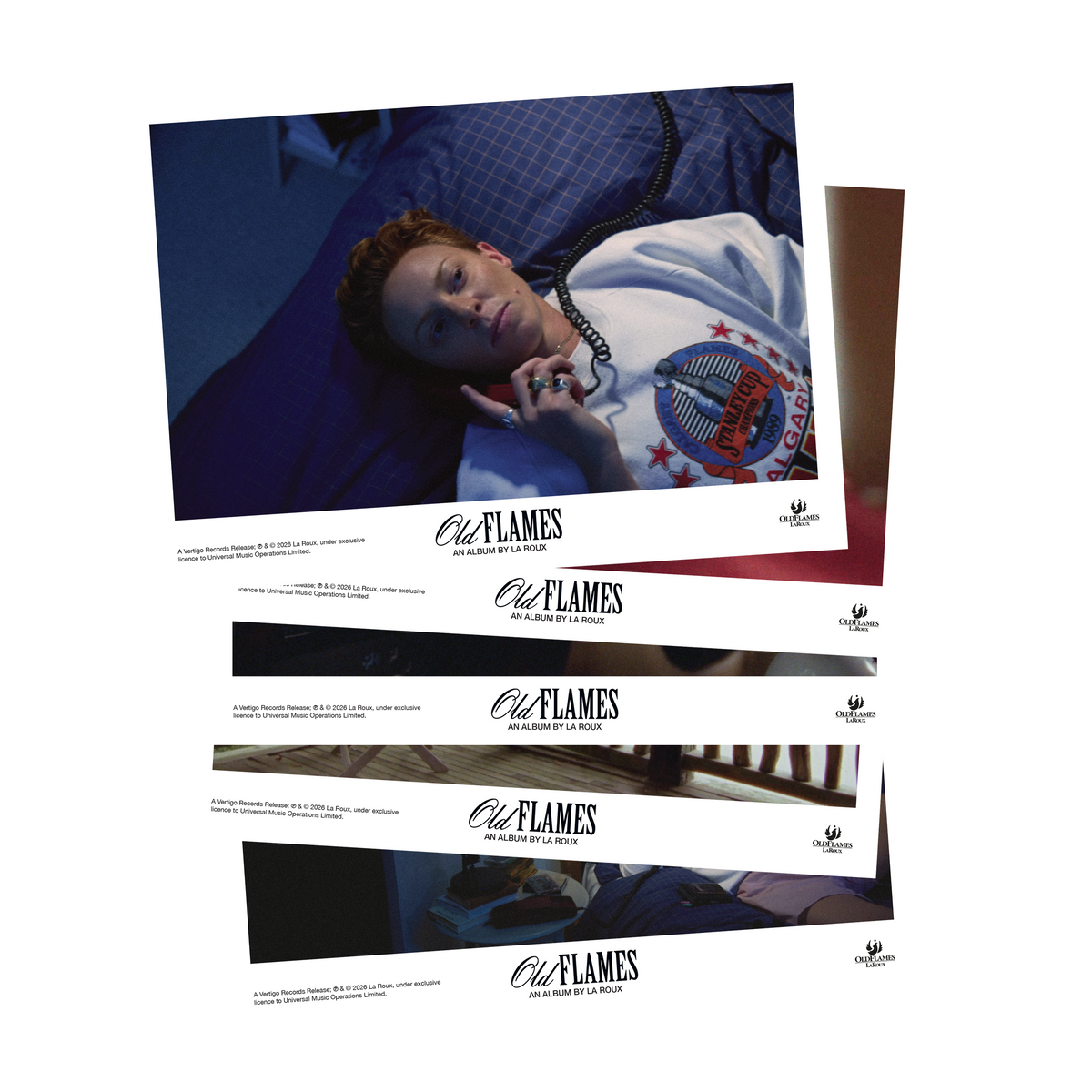 La Roux - Old Flames Signed Red Vinyl + Artcards