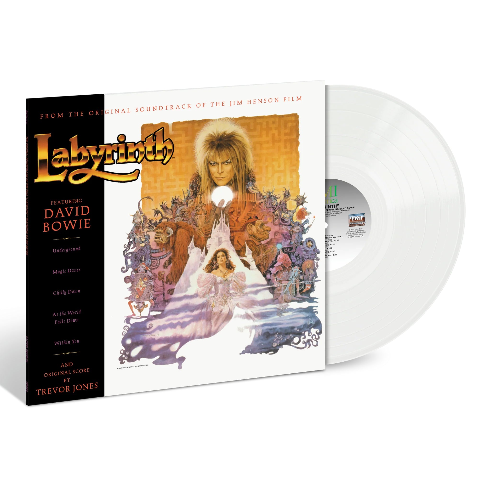David Bowie - Labyrinth (40th Anniversary): Exclusive Crystal Vinyl LP