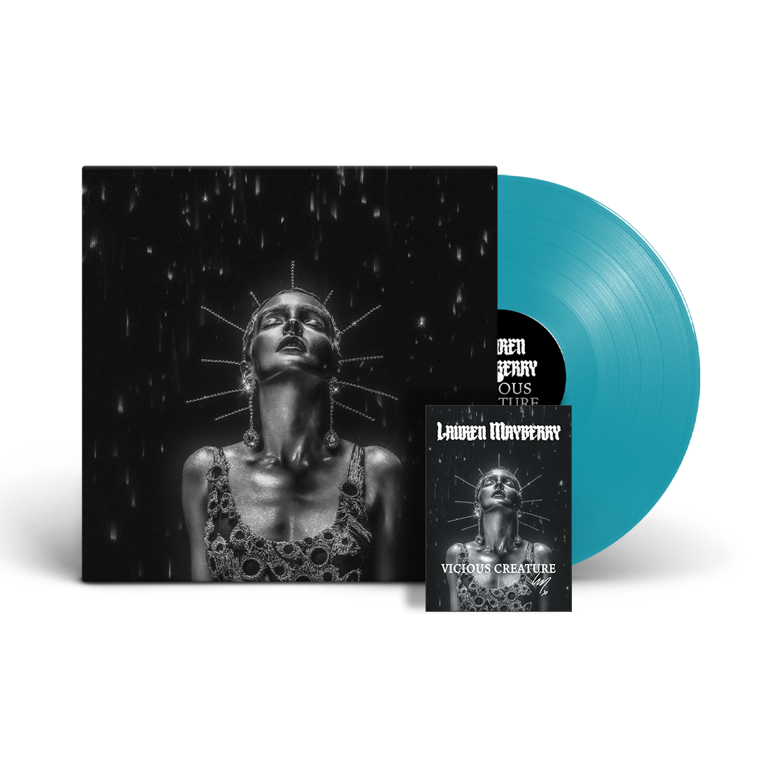 Vicious Creature: Limited 'Vicious' Blue Vinyl LP + Signed Art Card