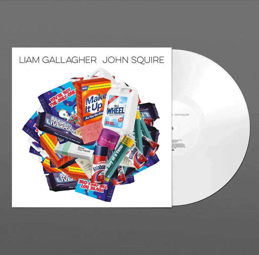 John Squire, Liam Gallagher - Liam Gallagher John Squire: Limited White Vinyl LP.