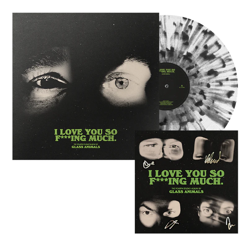 I Love You So F***ing Much: Limited Clear & Black Splatter Vinyl LP + Signed Art Card