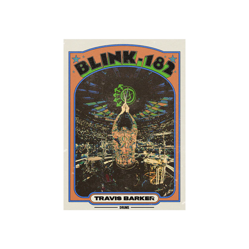 Blink 182 - Live Set Tour Trading Cards