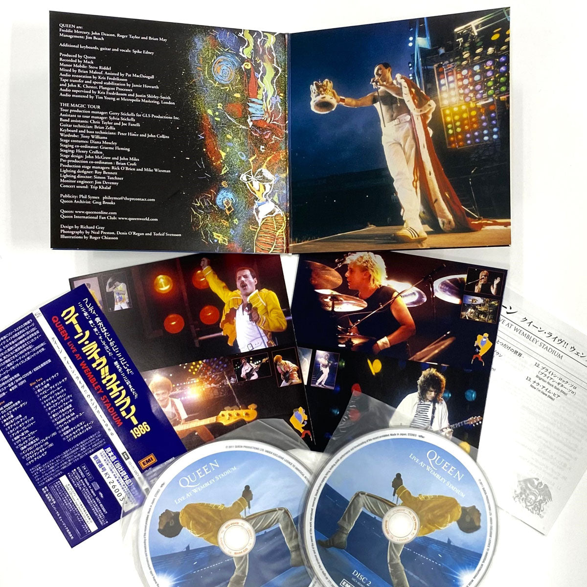 Queen - Live At Wembley Stadium Japanese CD Edition - Recordstore