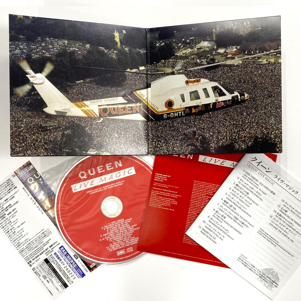 Queen - Live Magic Japanese CD Edition - Recordstore