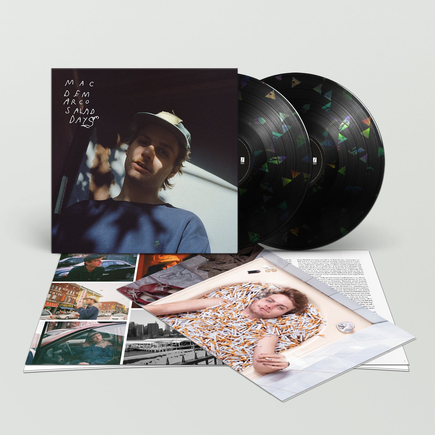 Mac DeMarco - Salad Days (10th Anniversary Edition): Limited 'Holographic Black' Vinyl 2LP