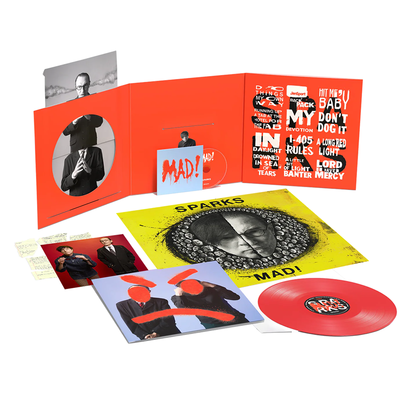 MAD! (Deluxe): Triple Gatefold Red Vinyl LP & Exclusive Signed Artcard