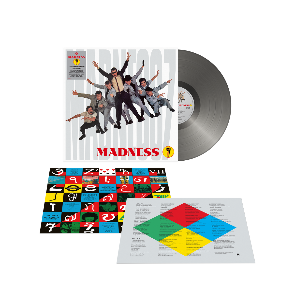 Madness - 7 (Remastered): Limited Edition Silver 180g Vinyl LP