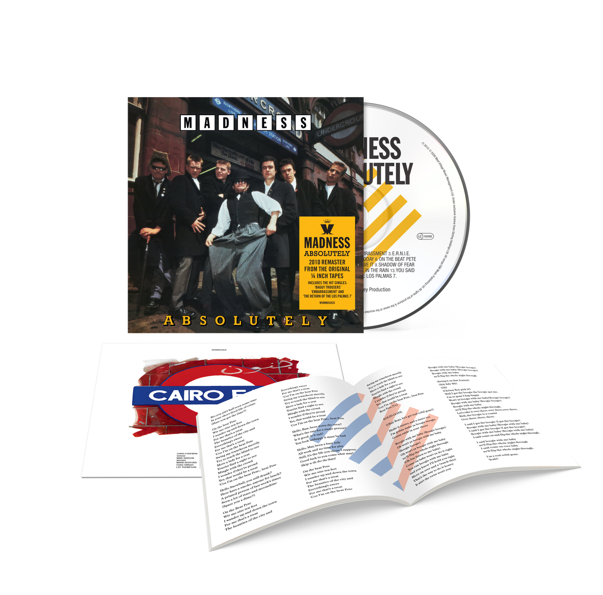 Madness - Absolutely (Remastered): CD