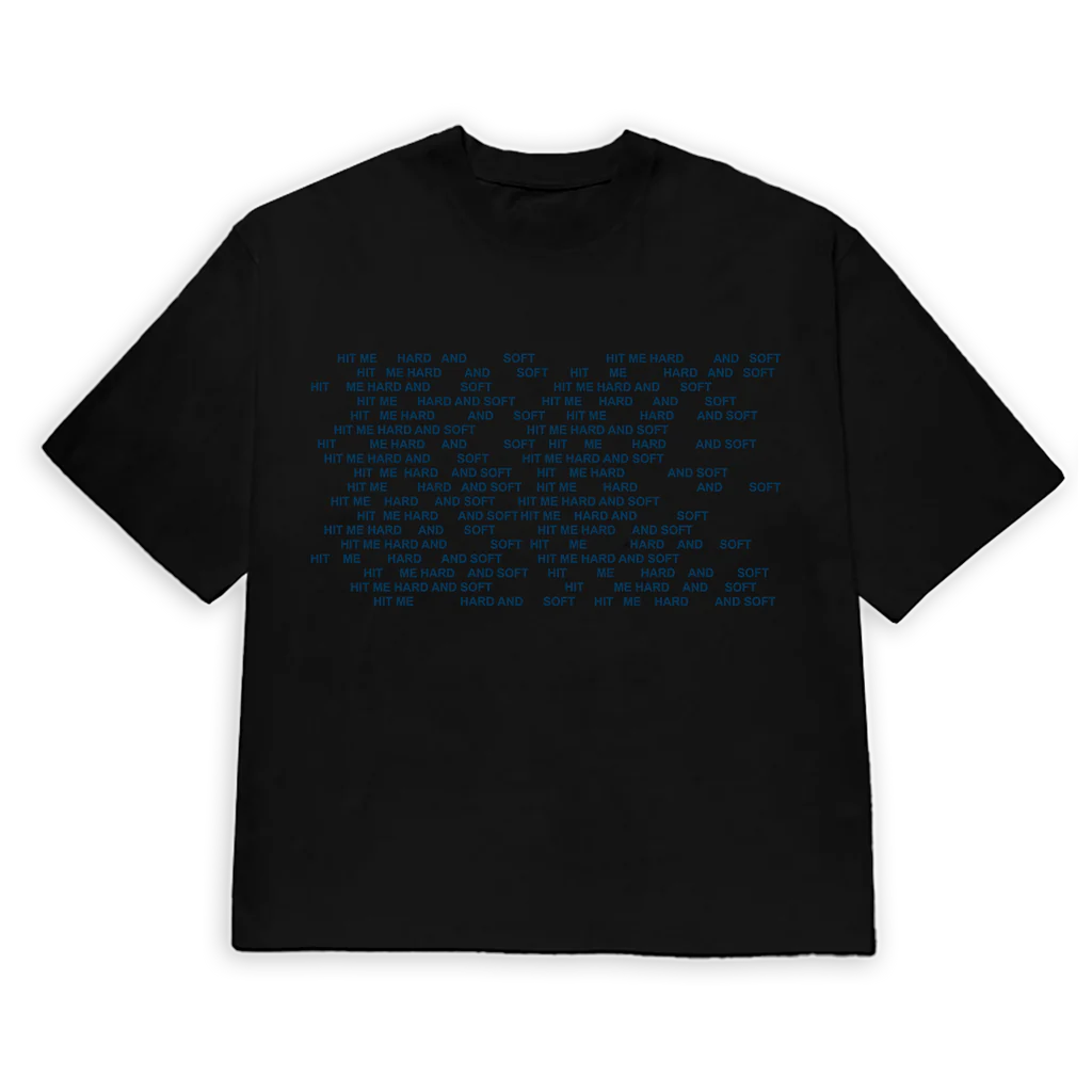 Billie Eilish - Hit Me Hard And Soft Repeat Black Tee