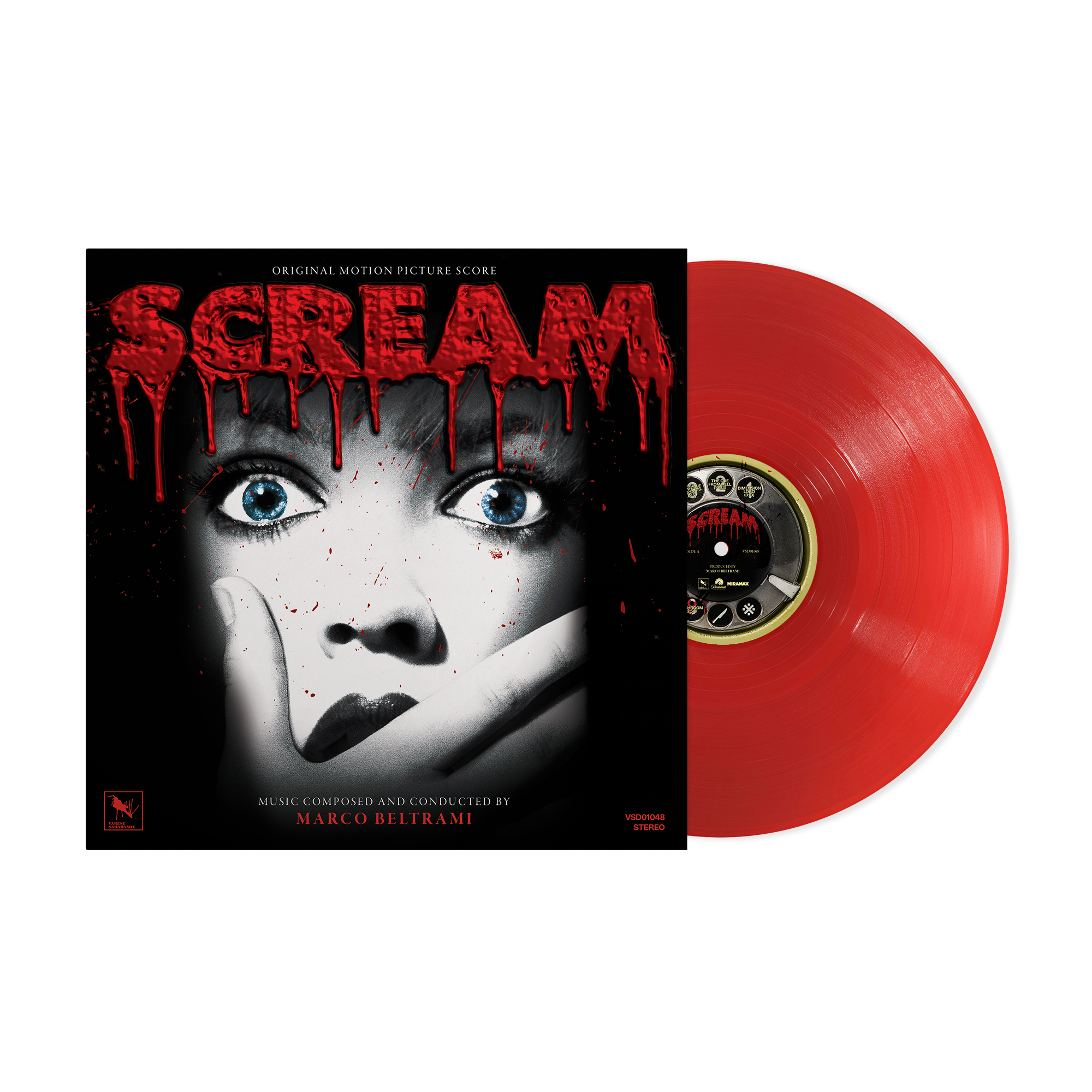 Marco Beltrami - Scream: Translucent Ruby Red Vinyl LP