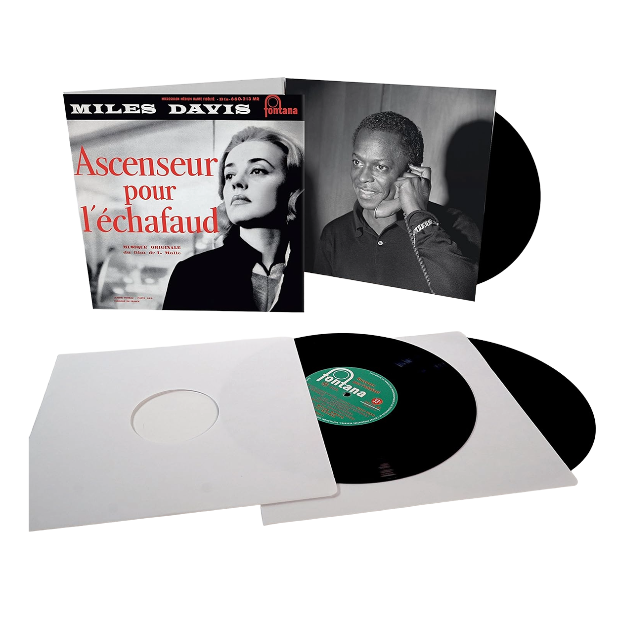 Miles Davis - Ascenseur pour l'échafaud: 3 x 10" Vinyl LP