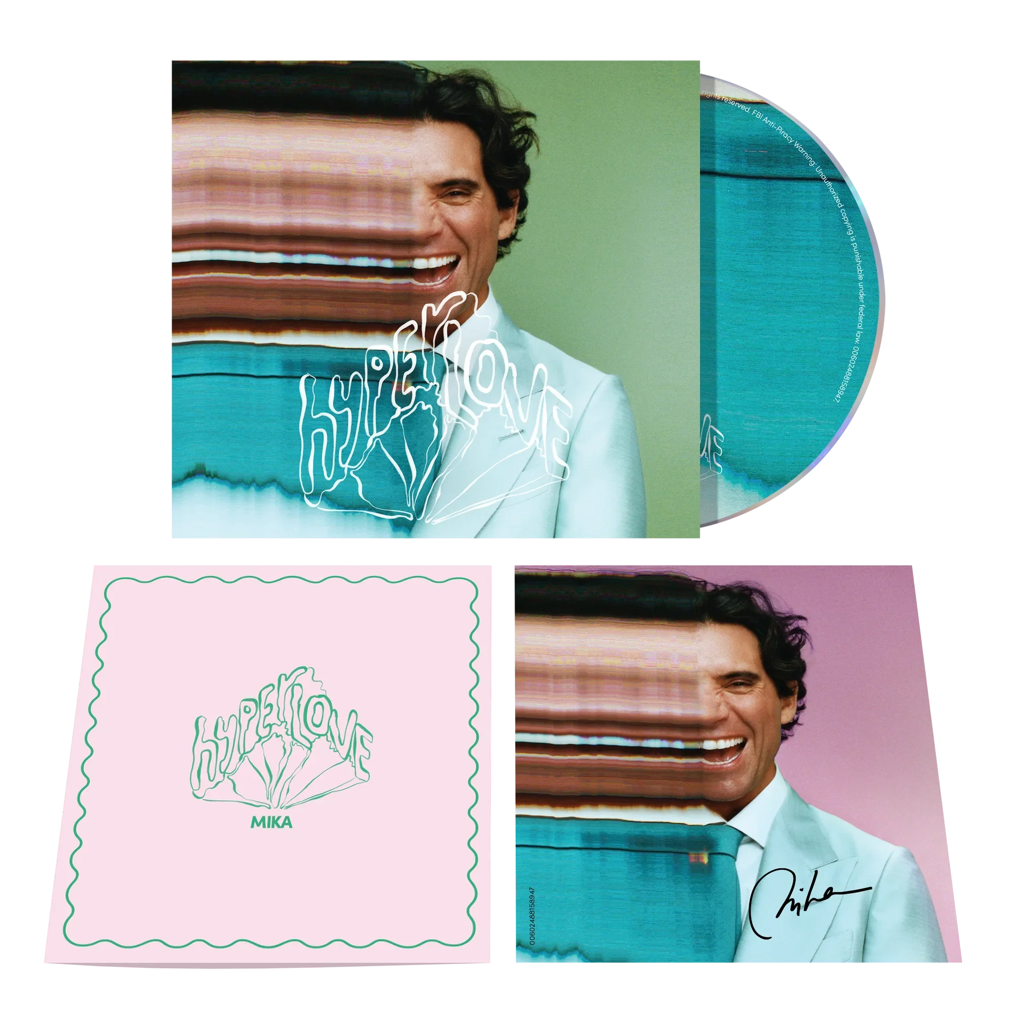 Hyperlove CD + Signed Art Card