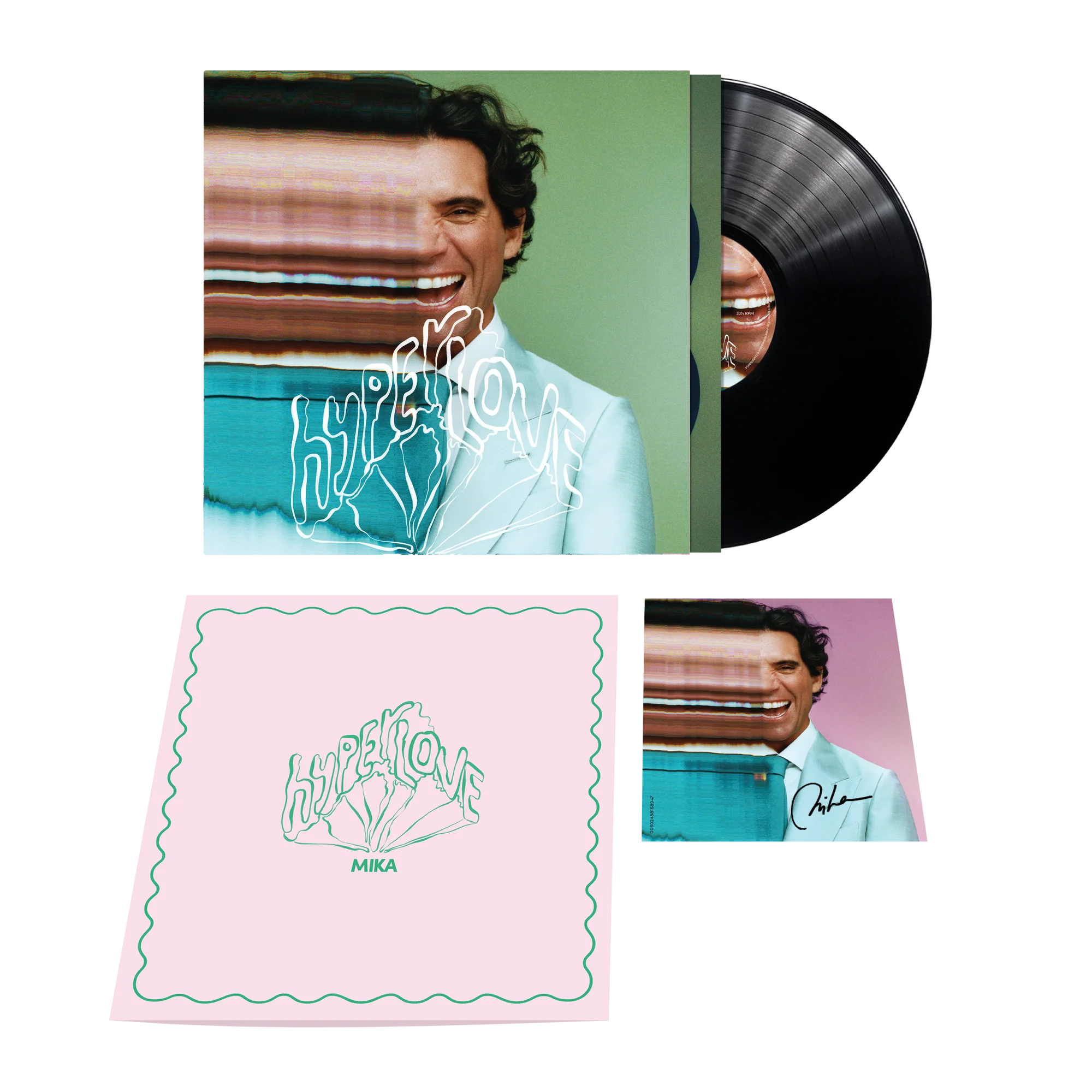 Hyperlove LP + Signed Art Card