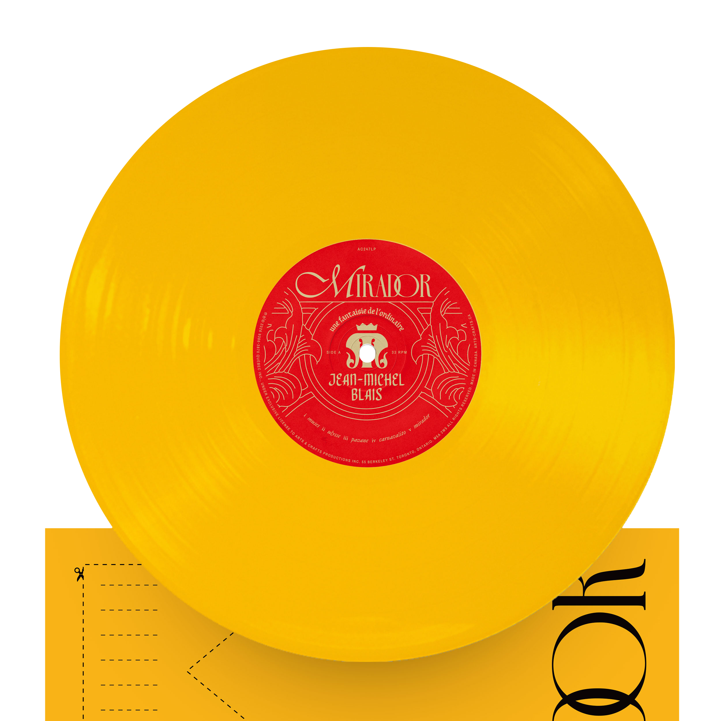 Jean-Michel Blais - mirador - LP