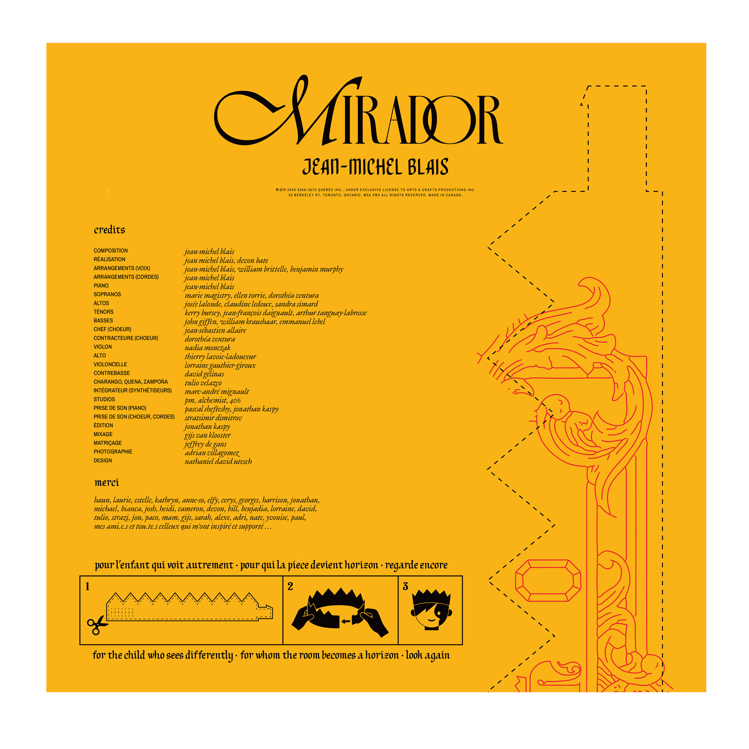 Jean-Michel Blais - mirador - LP