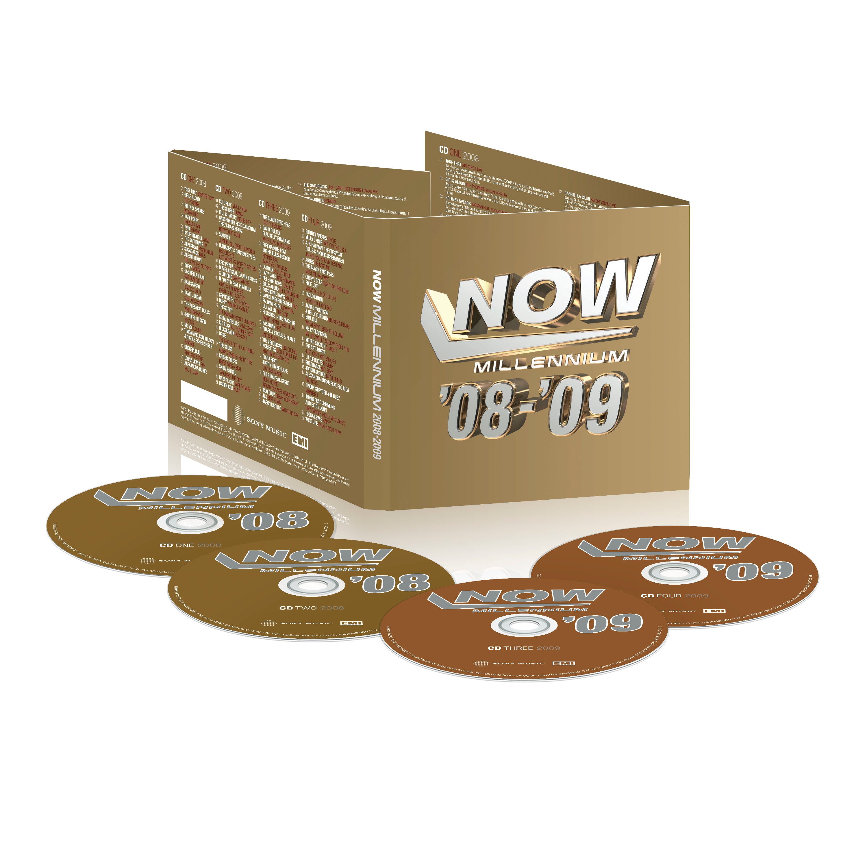 Various Artists - NOW - Millennium 2008-2009 (4CD)